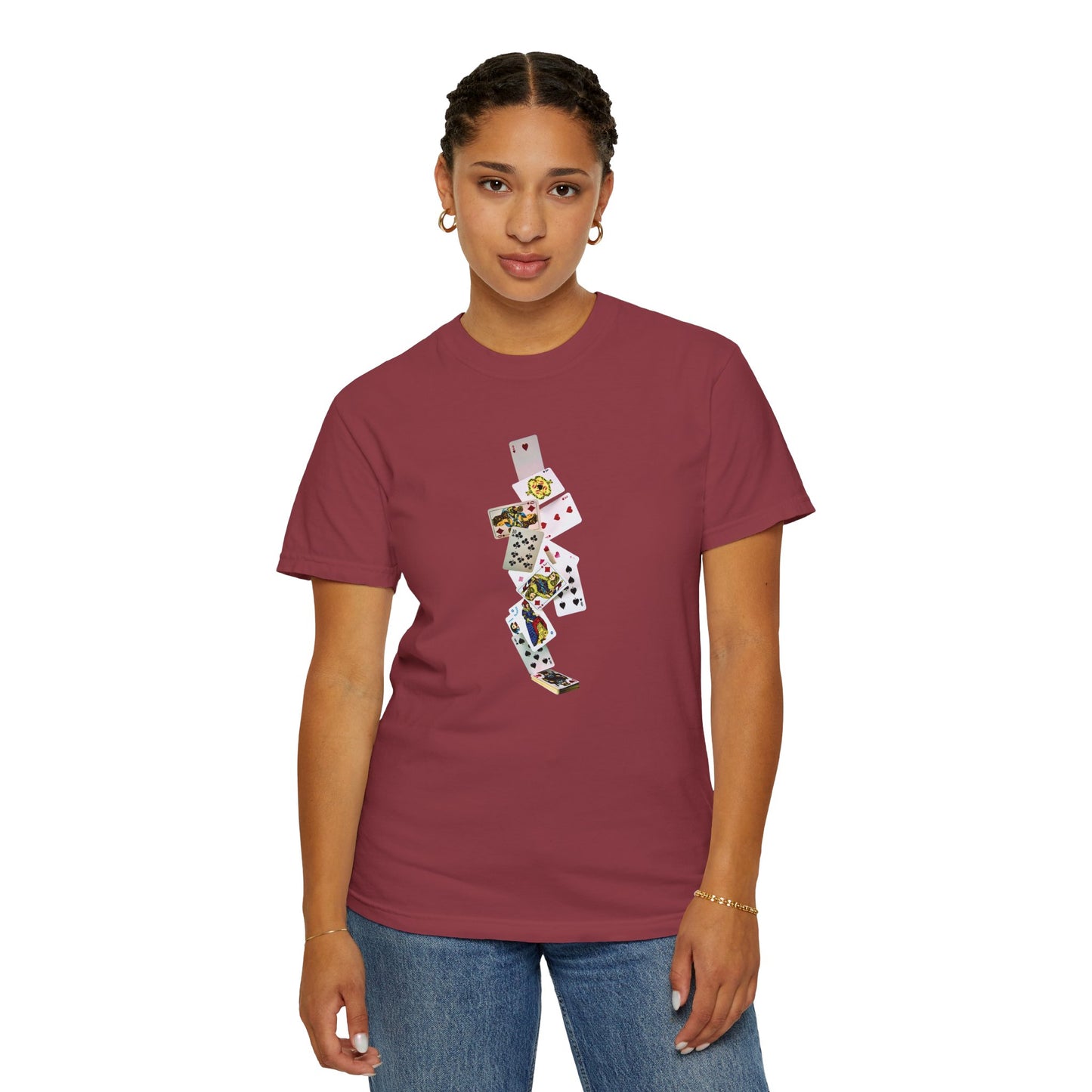 "Cards Anyone ?" Design on Tee | Stylish & comfortable with cool tee design for men & women.