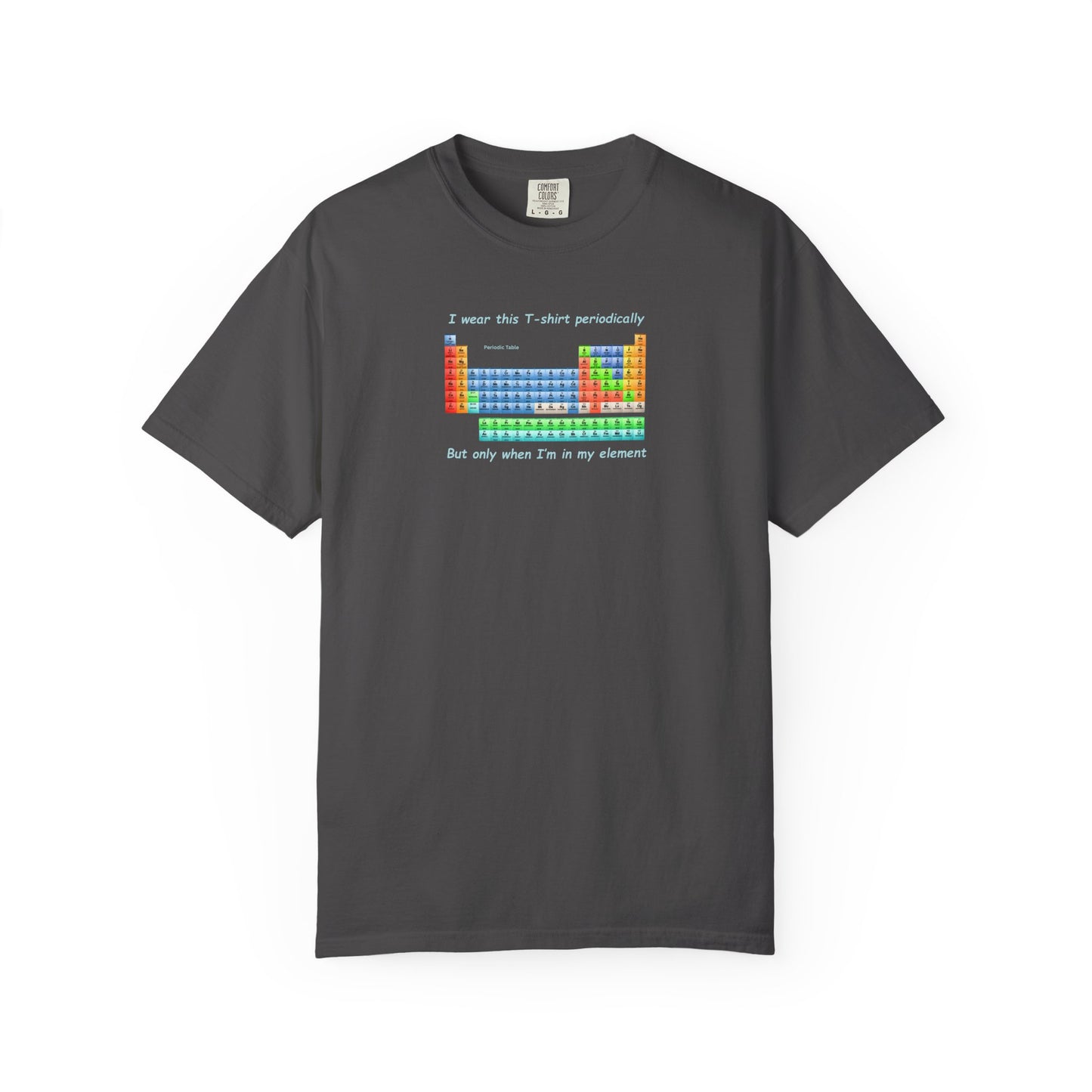 "In My Element" Dark tee | Stylish & comfortable with cool tee design for men & women.