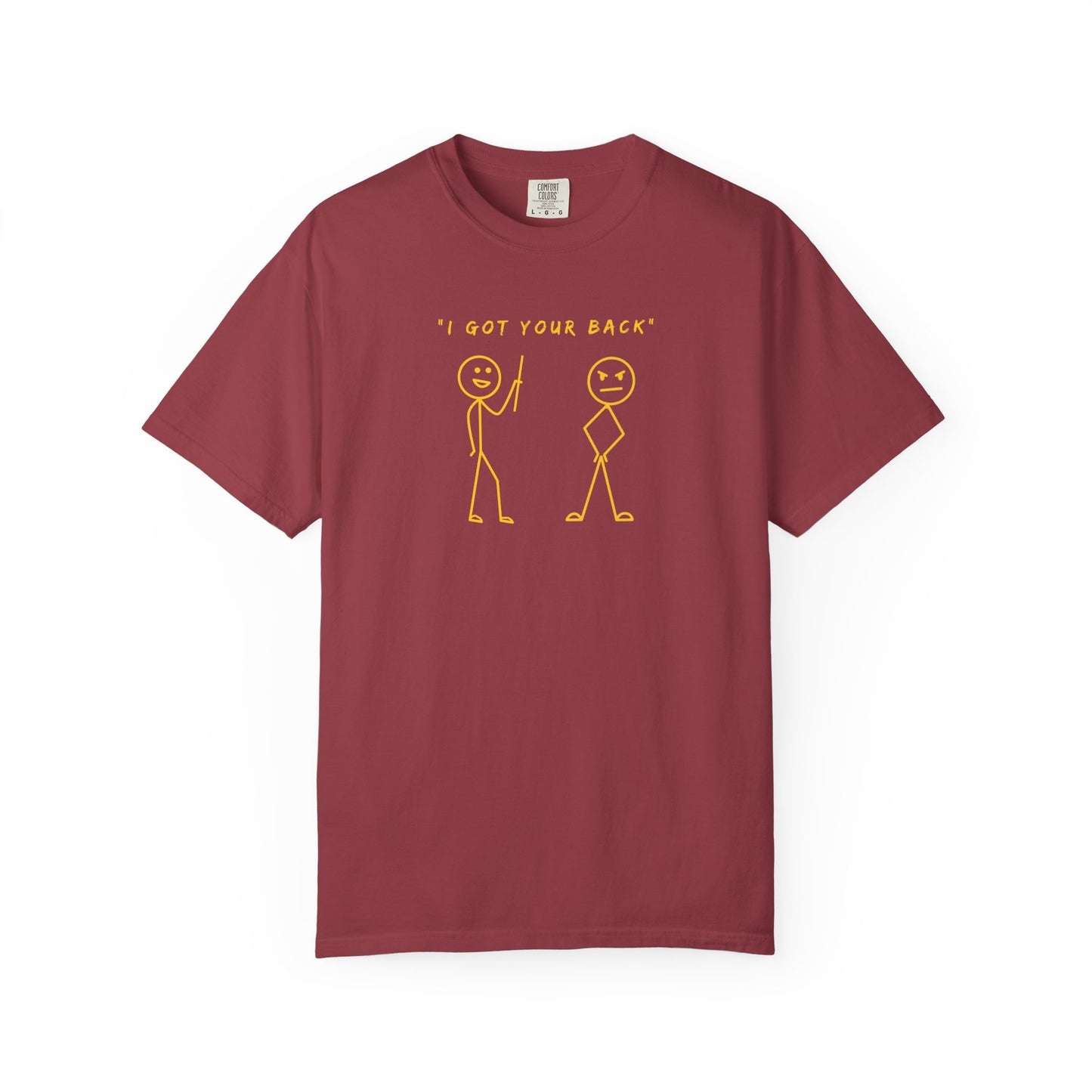 "I've Got Your Back" Dark Tee | Stylish & comfortable with cool tee design for men & women.