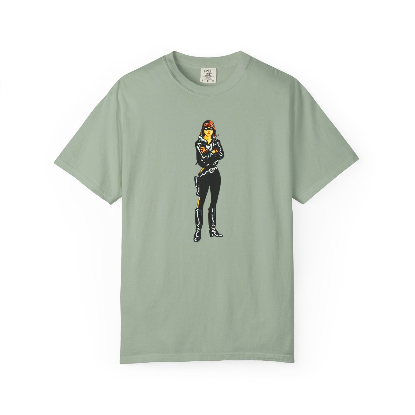 "Biker Girl Cop" Cool Tee Design | Stylish & comfortable with cool tee design for men & women.