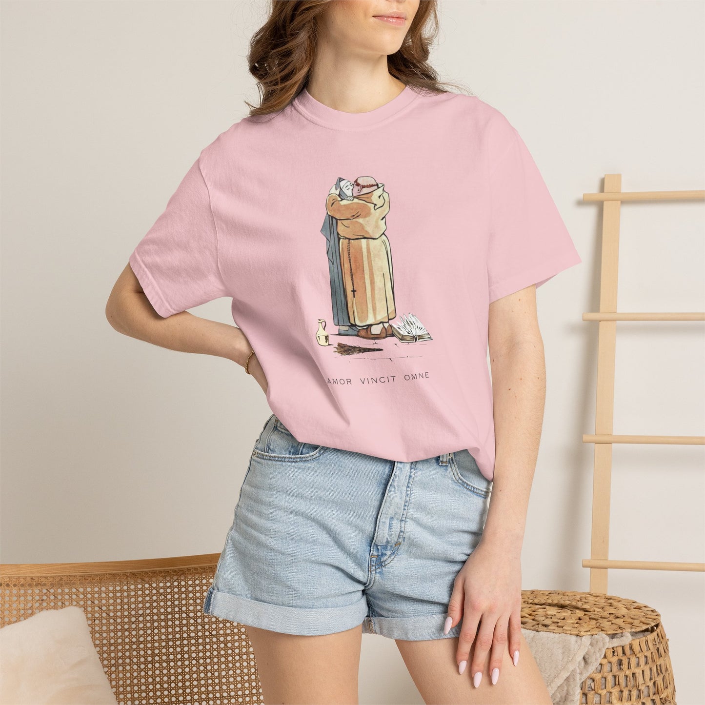 "Love Conquers All" tee | Stylish & comfortable with cool tee design for men & women.