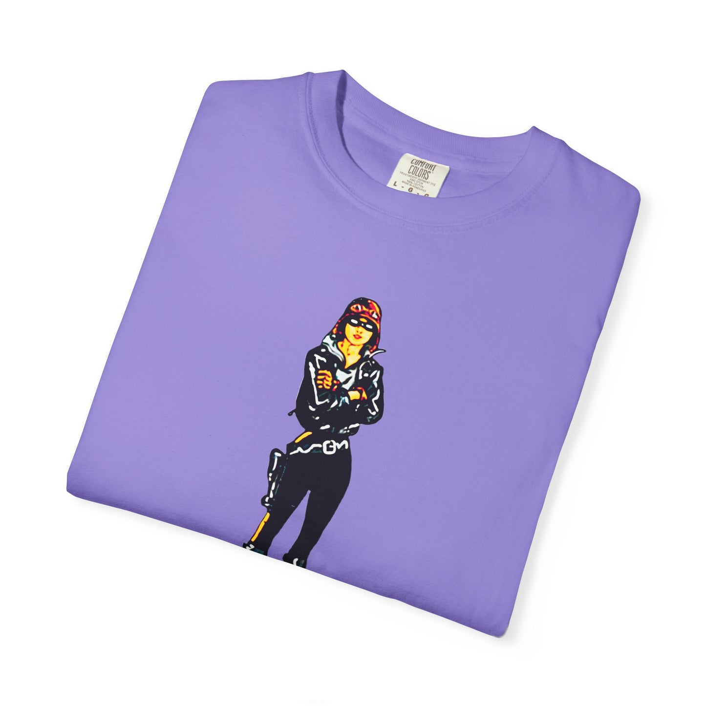 "Biker Girl Cop" Cool Tee Design | Stylish & comfortable with cool tee design for men & women.