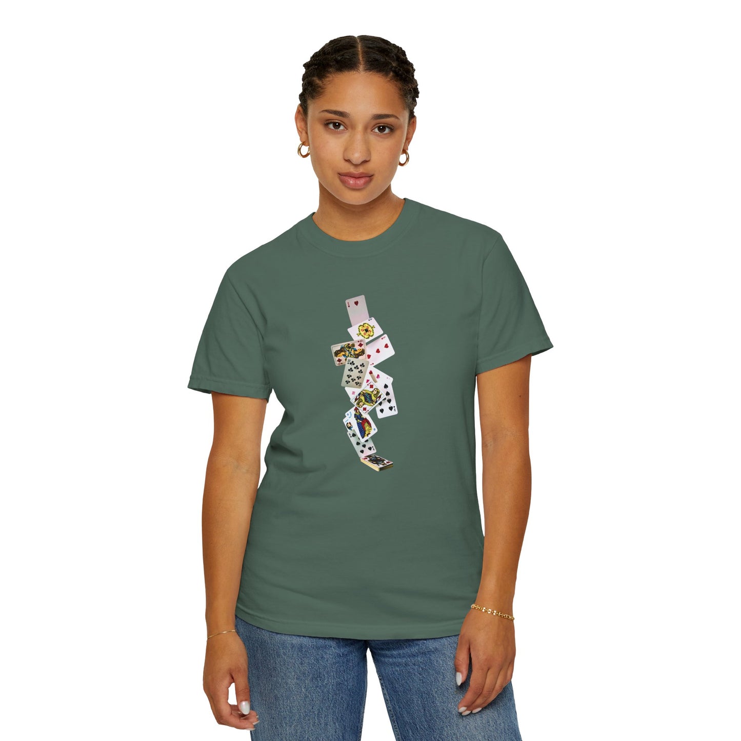 "Cards Anyone ?" Design on Tee | Stylish & comfortable with cool tee design for men & women.