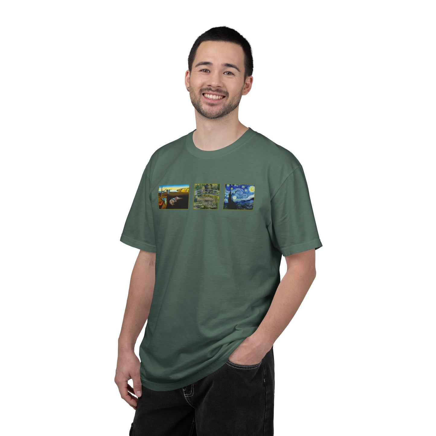 "Trio of Masters" Tee Design | Stylish & comfortable with cool tee design for men & women.