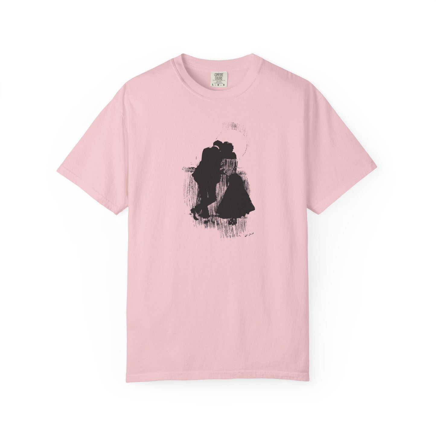 "Lovers on the Deck - Dusk Silhouette"|Tee Design   Stylish & comfortable with cool tee design for men & women.
