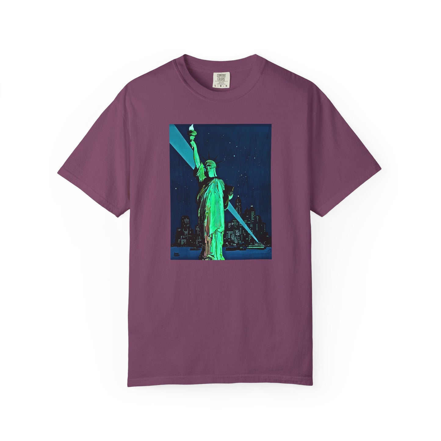 "Lady Liberty" Cool Tee | Stylish & comfortable with cool tee design for men & women.