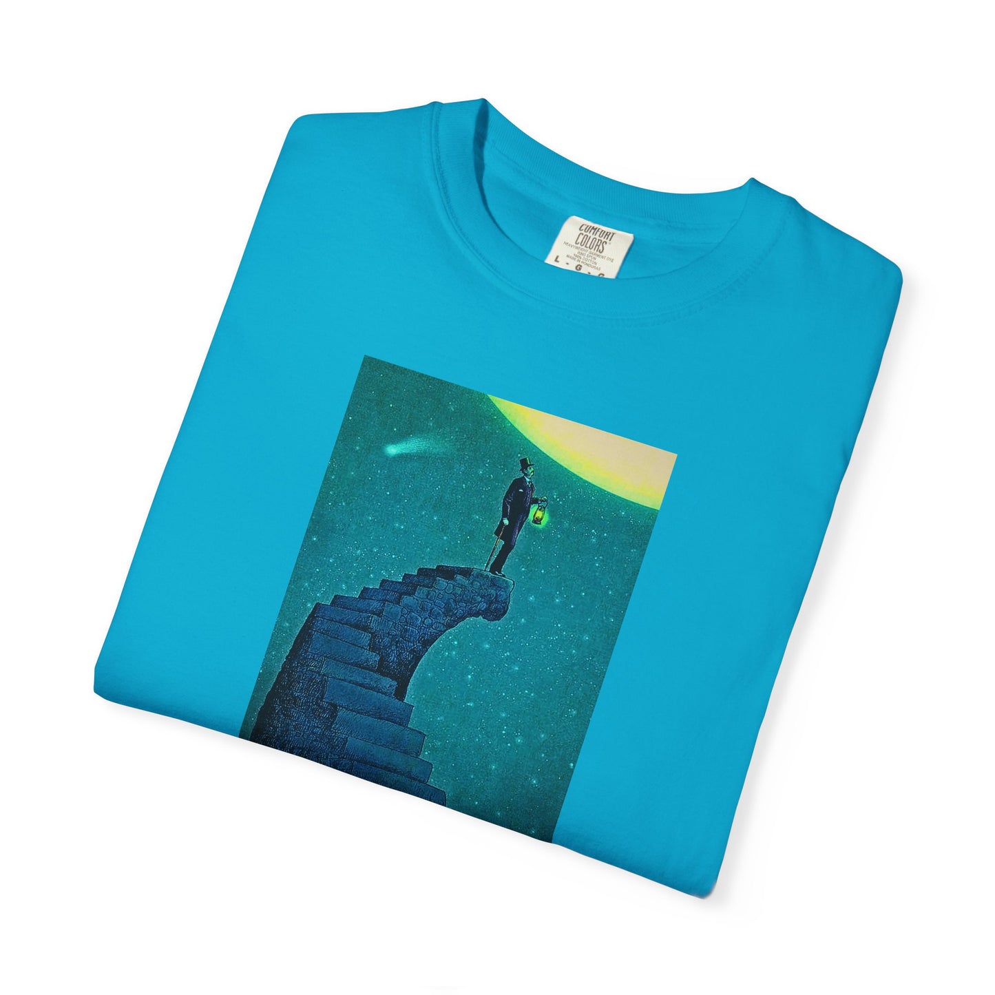 "Stairway to the Moon" | Stylish & comfortable with cool tee design for men & women.