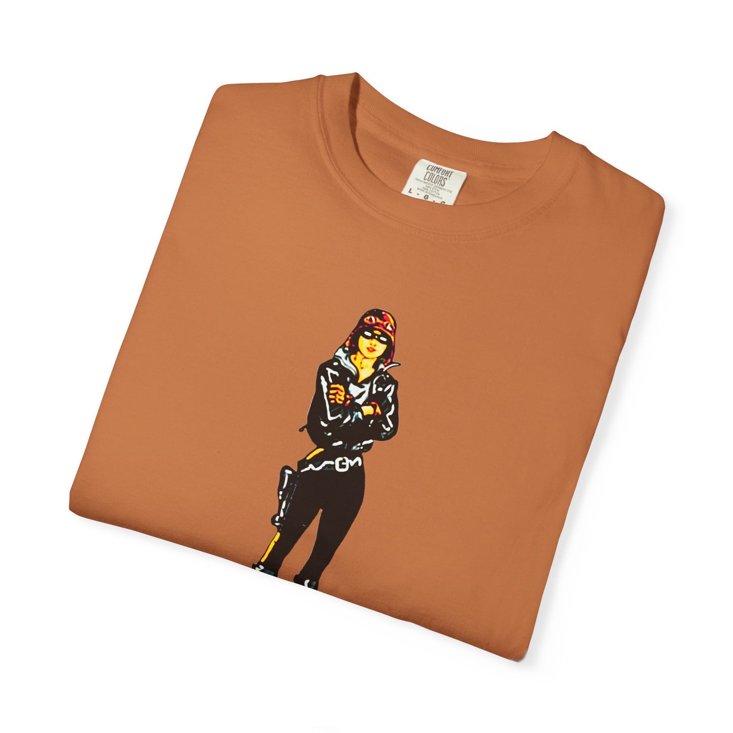 "Biker Girl Cop" Cool Tee Design | Stylish & comfortable with cool tee design for men & women.