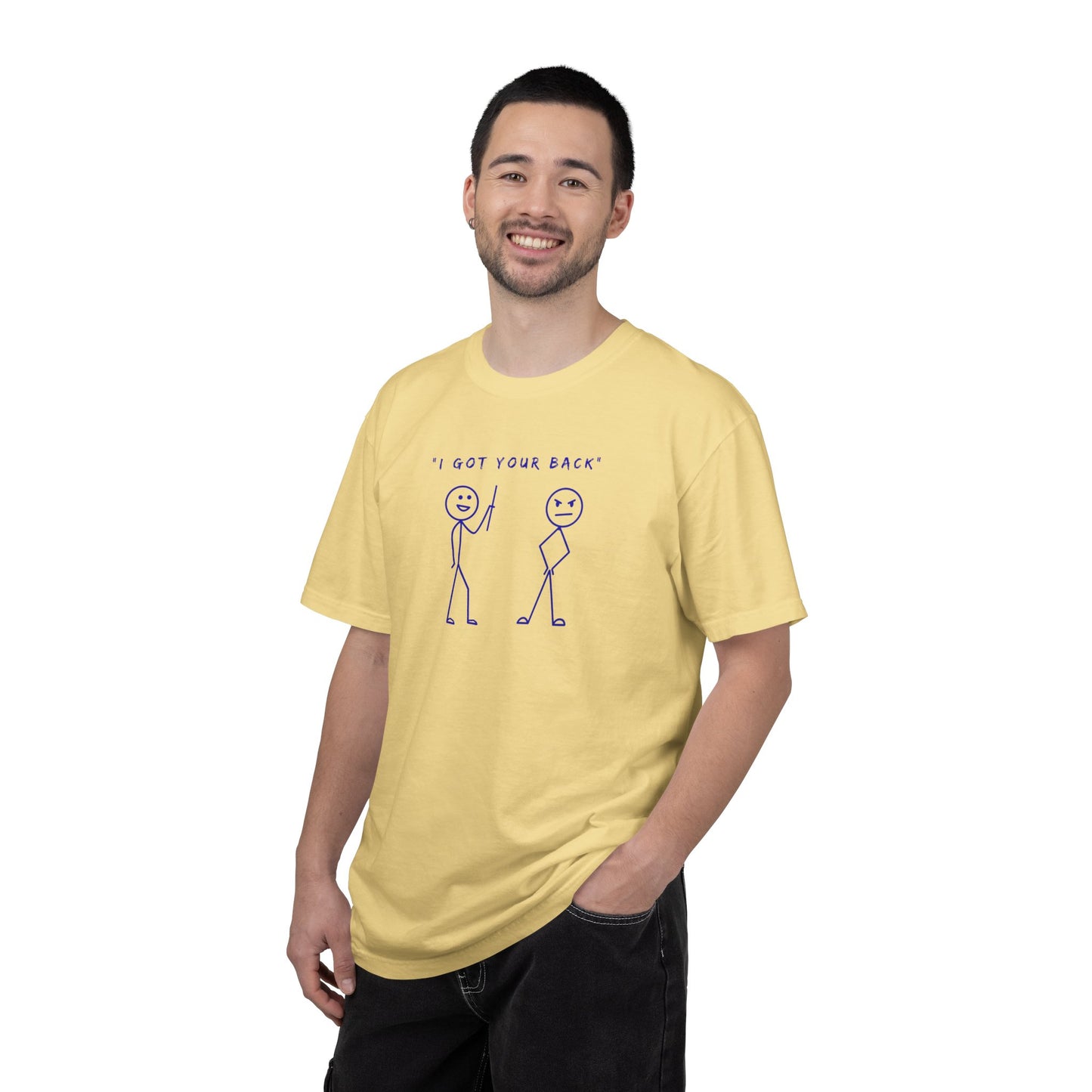 "I've Got Your Back" Light Tee | Stylish & comfortable with cool tee design for men & women.