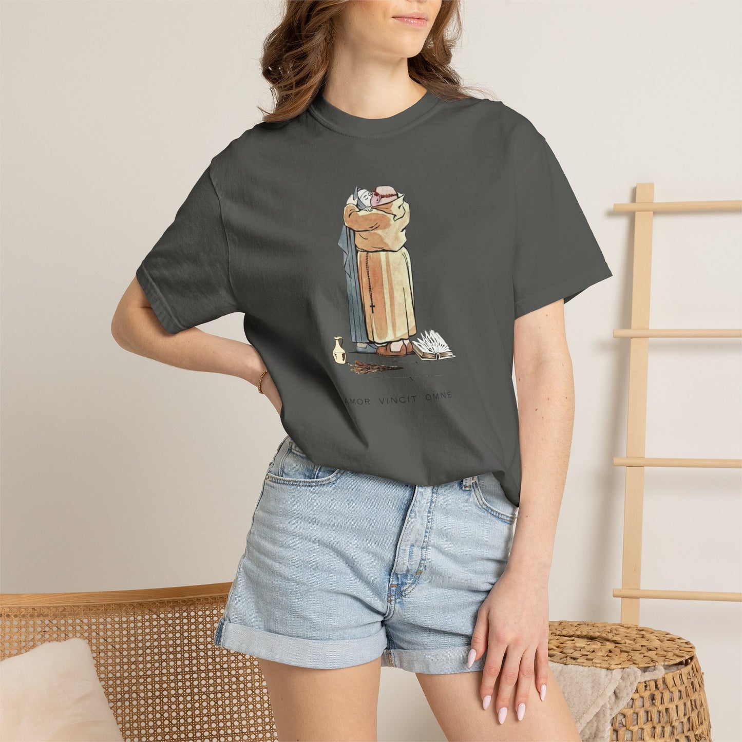 "Love Conquers All" tee | Stylish & comfortable with cool tee design for men & women.