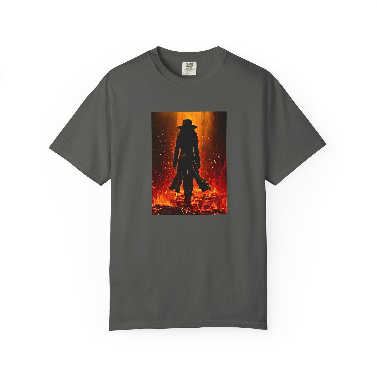 "Girl on Fire" Cool Tee | Stylish & comfortable with cool tee design for men & women.