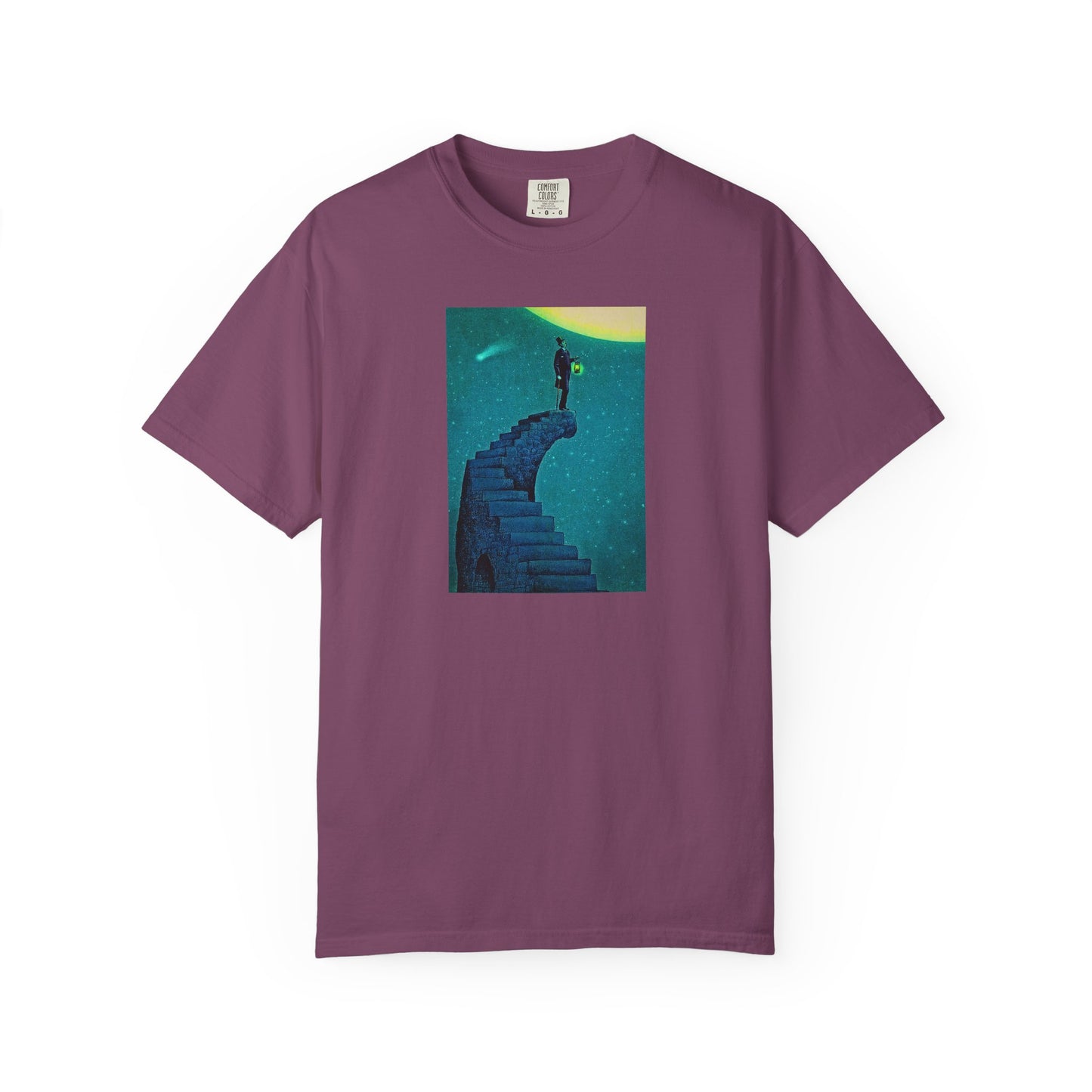 "Stairway to the Moon" | Stylish & comfortable with cool tee design for men & women.