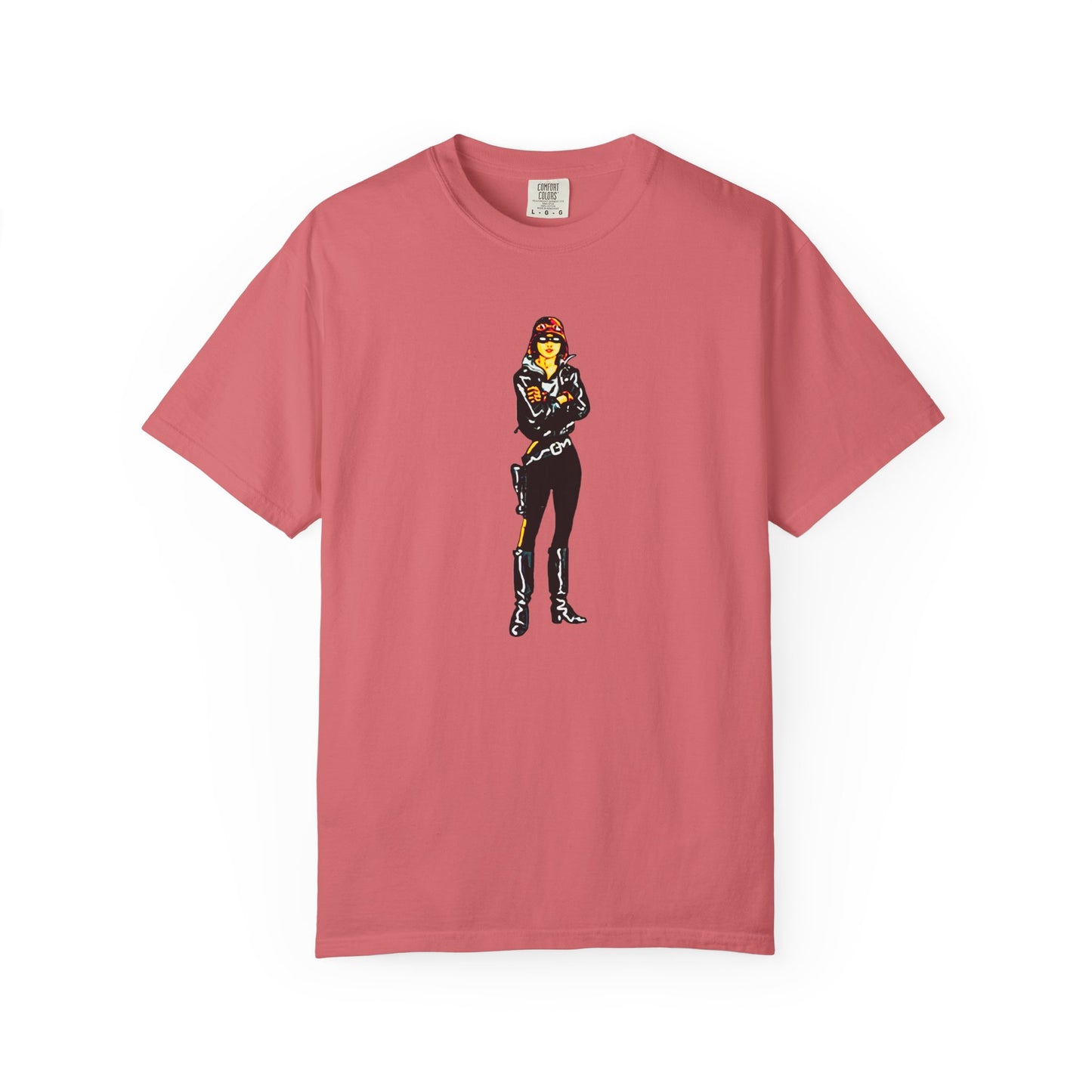 "Biker Girl Cop" Cool Tee Design | Stylish & comfortable with cool tee design for men & women.