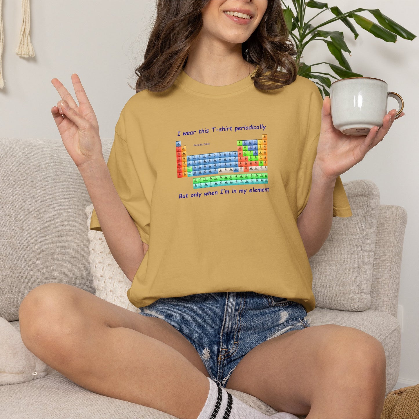 "In My Element" Light Tee | Stylish & comfortable with cool tee design for men & women.