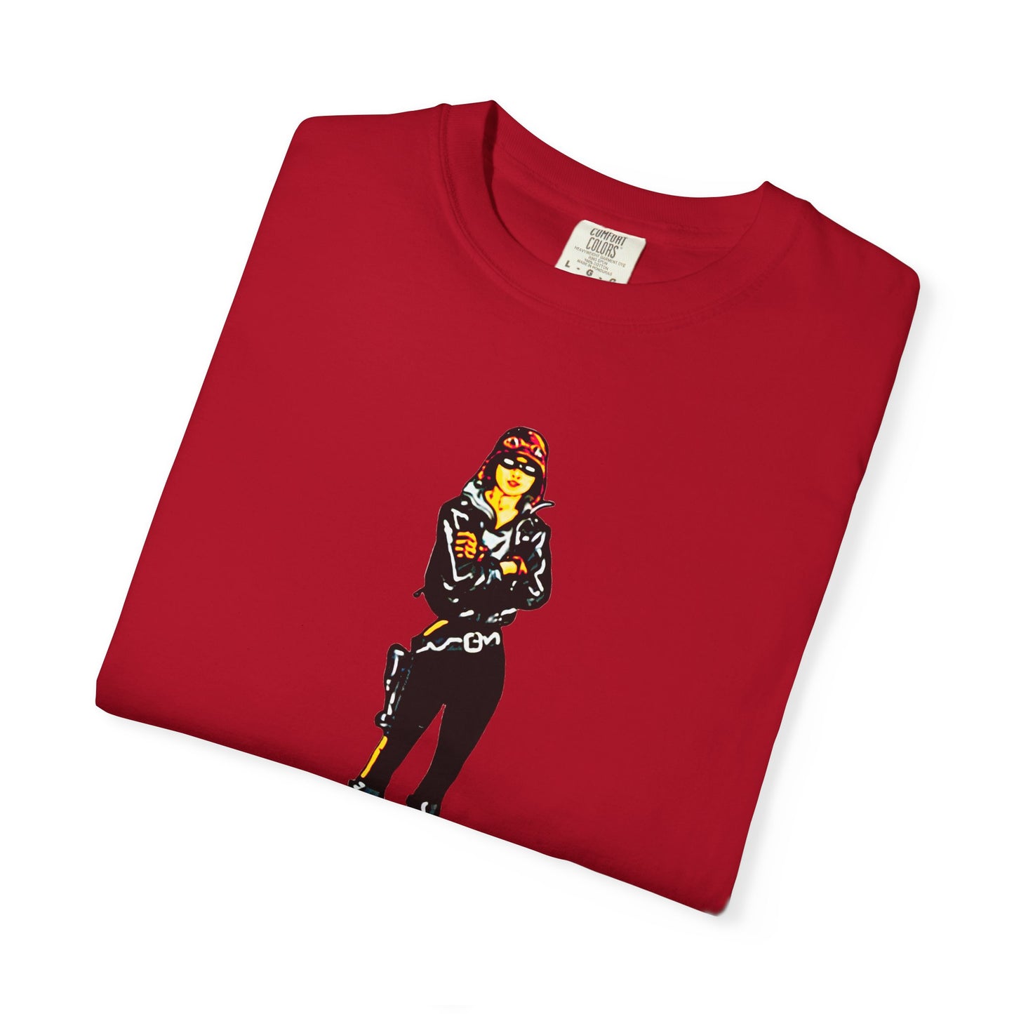 "Biker Girl Cop" Cool Tee Design | Stylish & comfortable with cool tee design for men & women.
