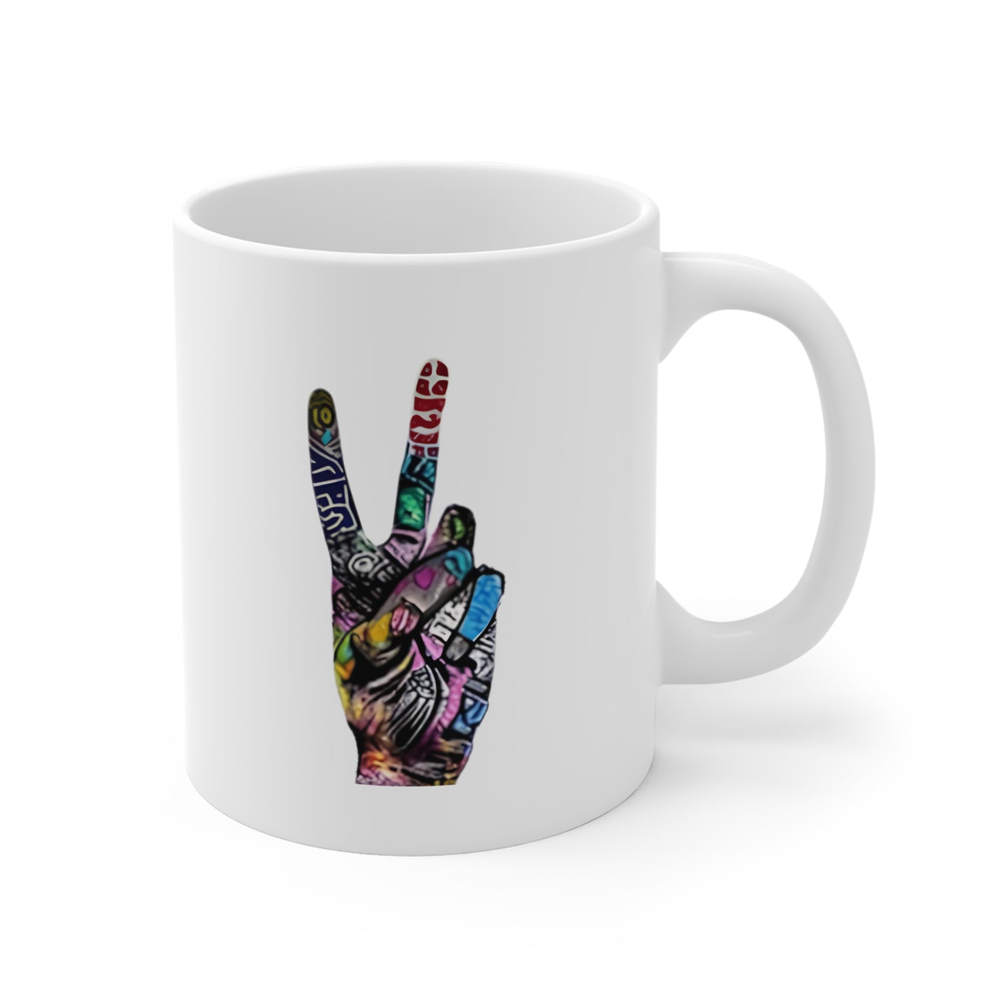 "Peace Sign" Mug Design | Style & Class