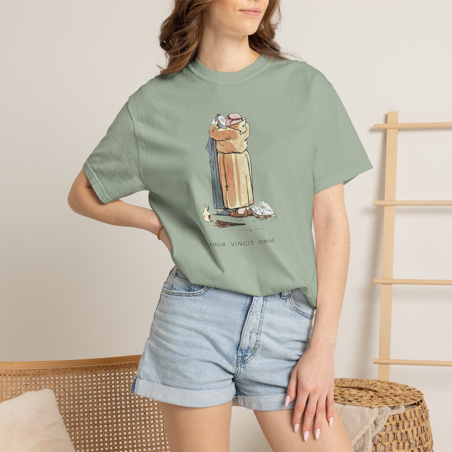"Love Conquers All" tee | Stylish & comfortable with cool tee design for men & women.