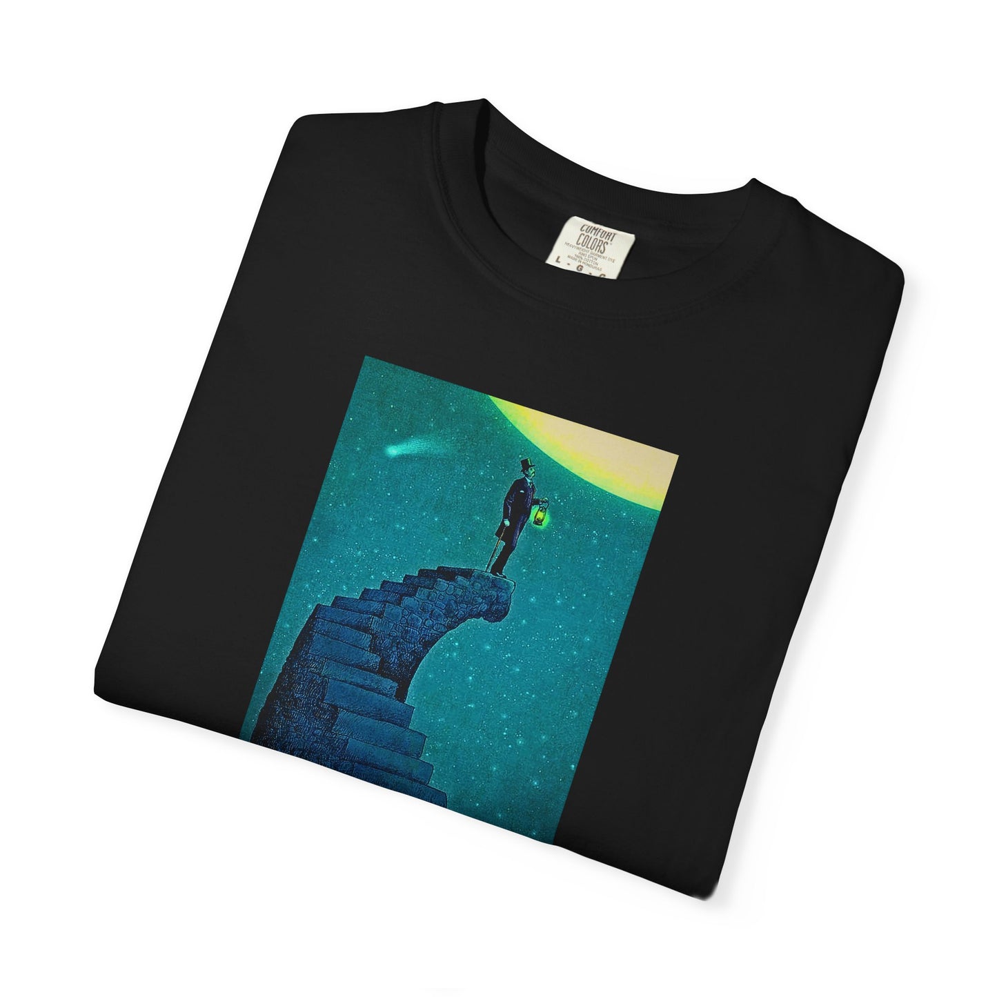 "Stairway to the Moon" | Stylish & comfortable with cool tee design for men & women.