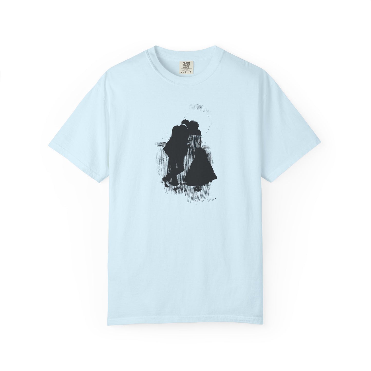 "Lovers on the Deck - Dusk Silhouette"|Tee Design   Stylish & comfortable with cool tee design for men & women.
