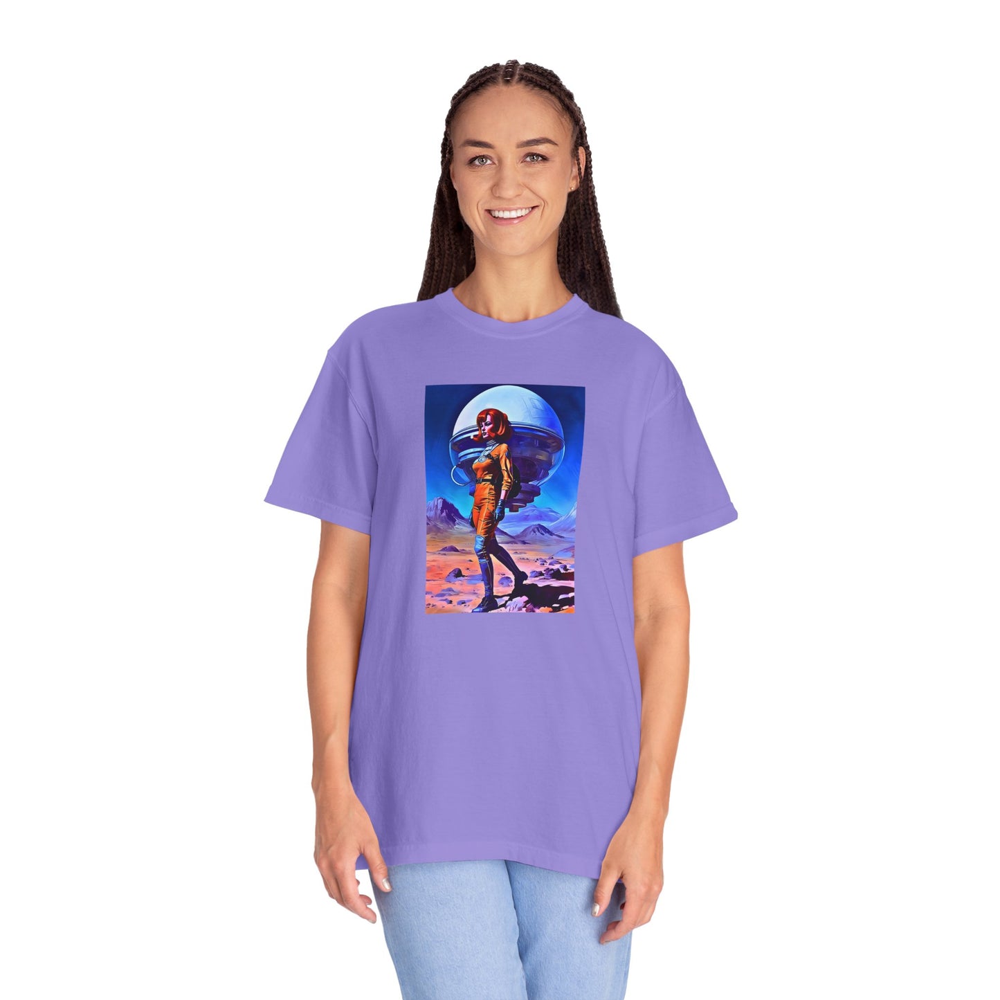 "Space Girl" Cool Tee | Stylish & comfortable with cool tee design for men & women.