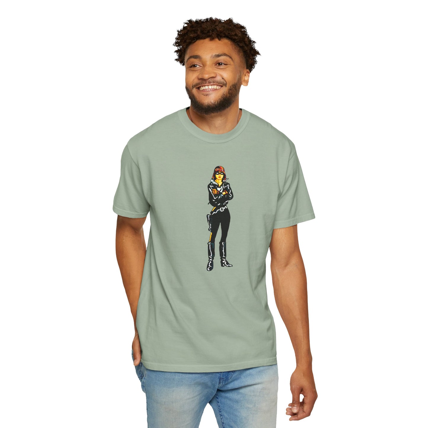 "Biker Girl Cop" Cool Tee Design | Stylish & comfortable with cool tee design for men & women.