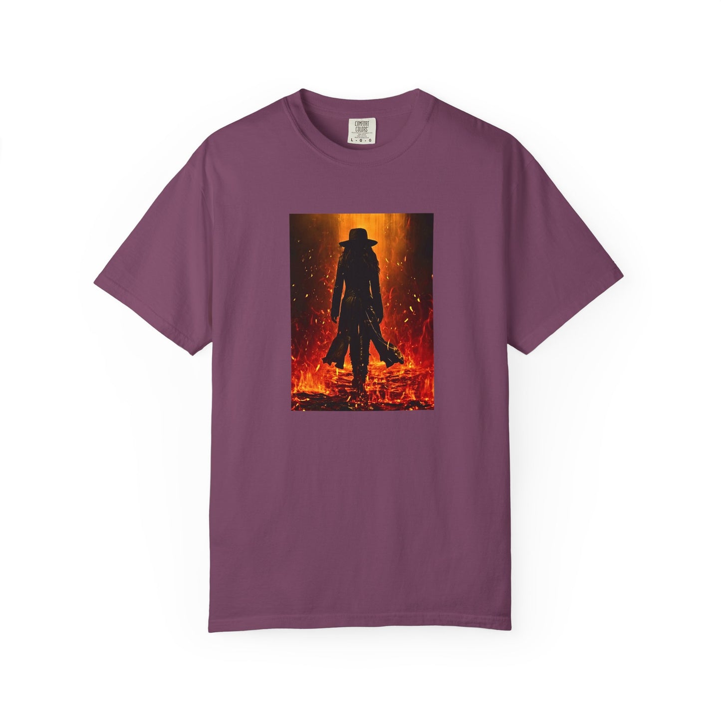 "Girl on Fire" Cool Tee | Stylish & comfortable with cool tee design for men & women.