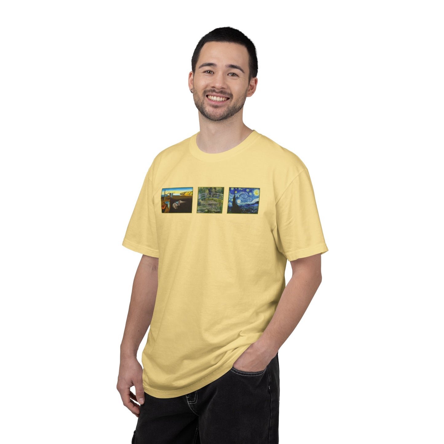 "Trio of Masters" Tee Design | Stylish & comfortable with cool tee design for men & women.