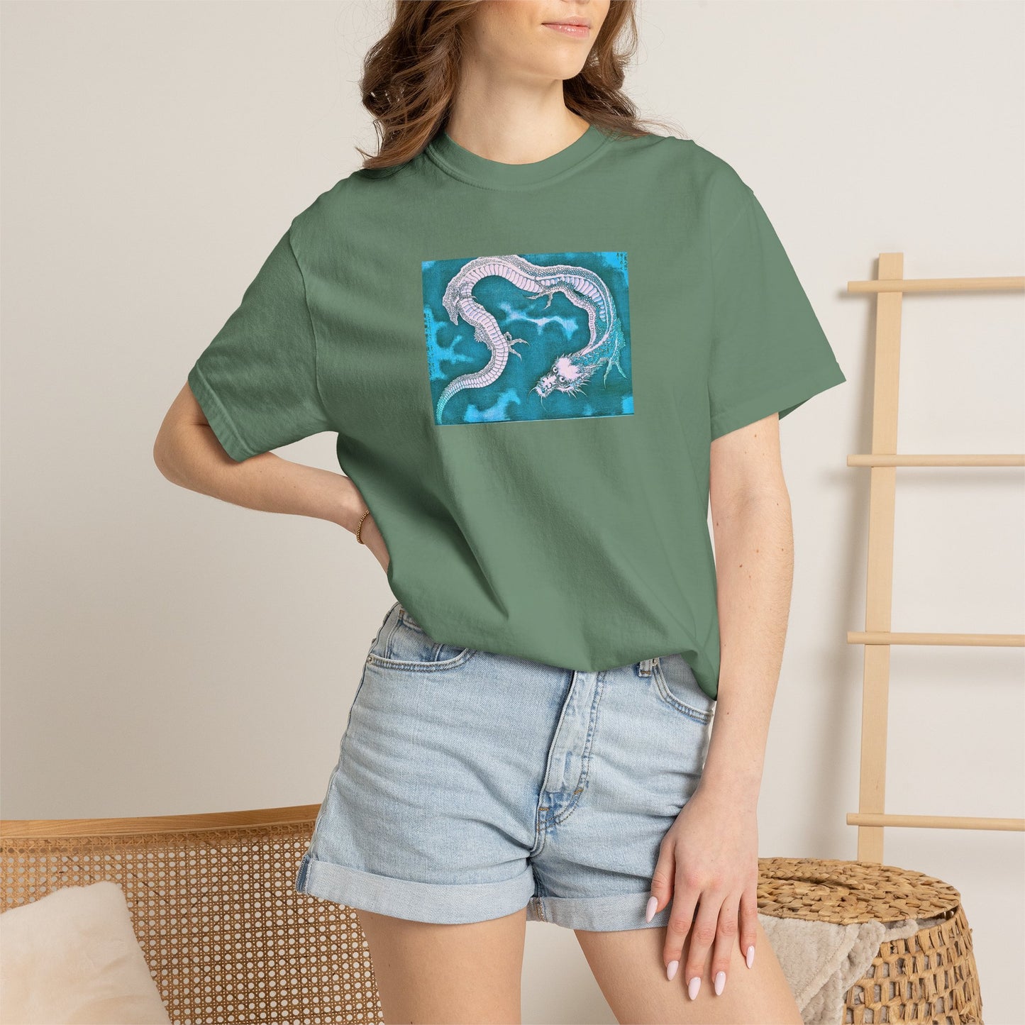 "Green Dragon" tee | Stylish & comfortable with cool tee design for men & women.