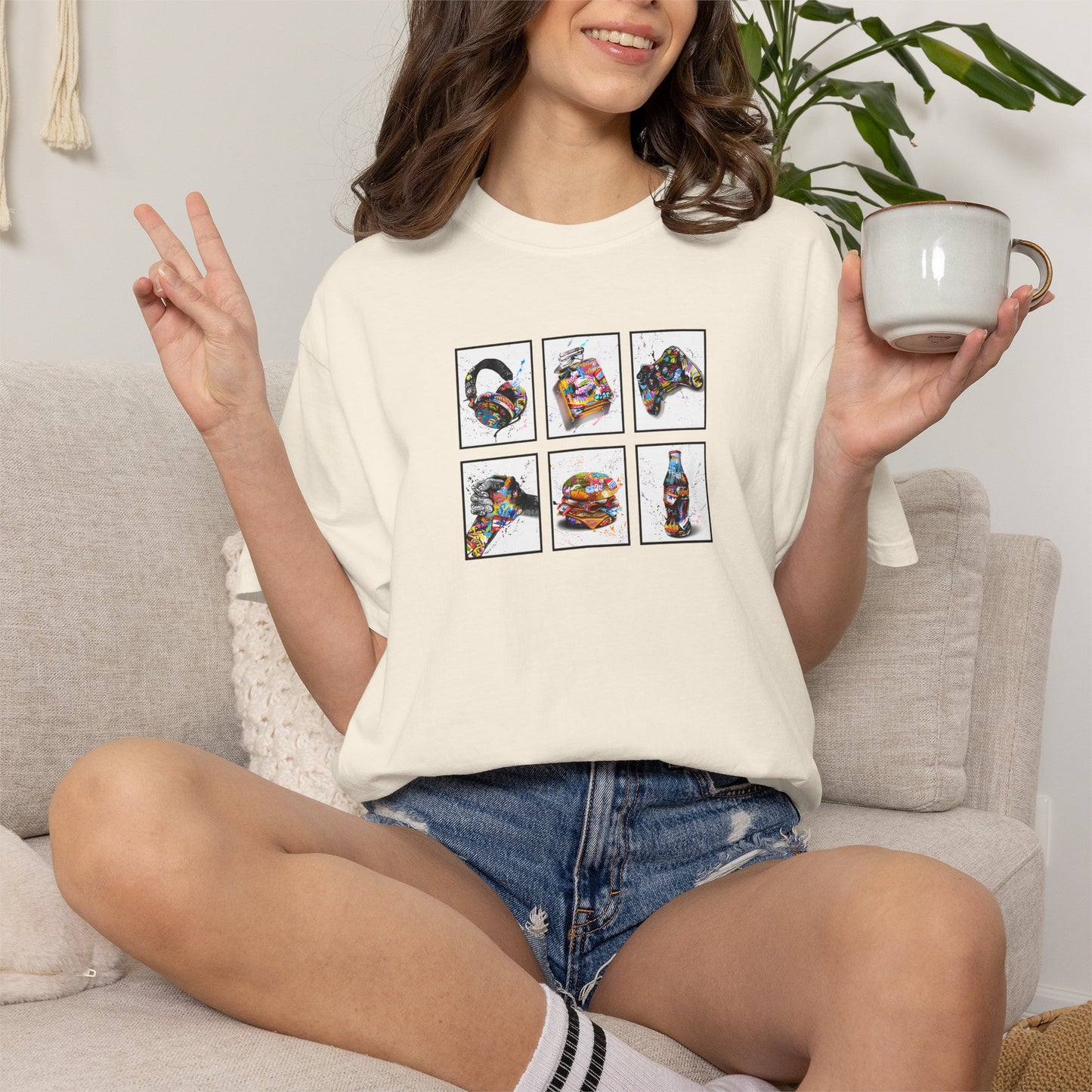 "Six Cool Things" tee | Stylish & comfortable cool t-shirt for men & women.