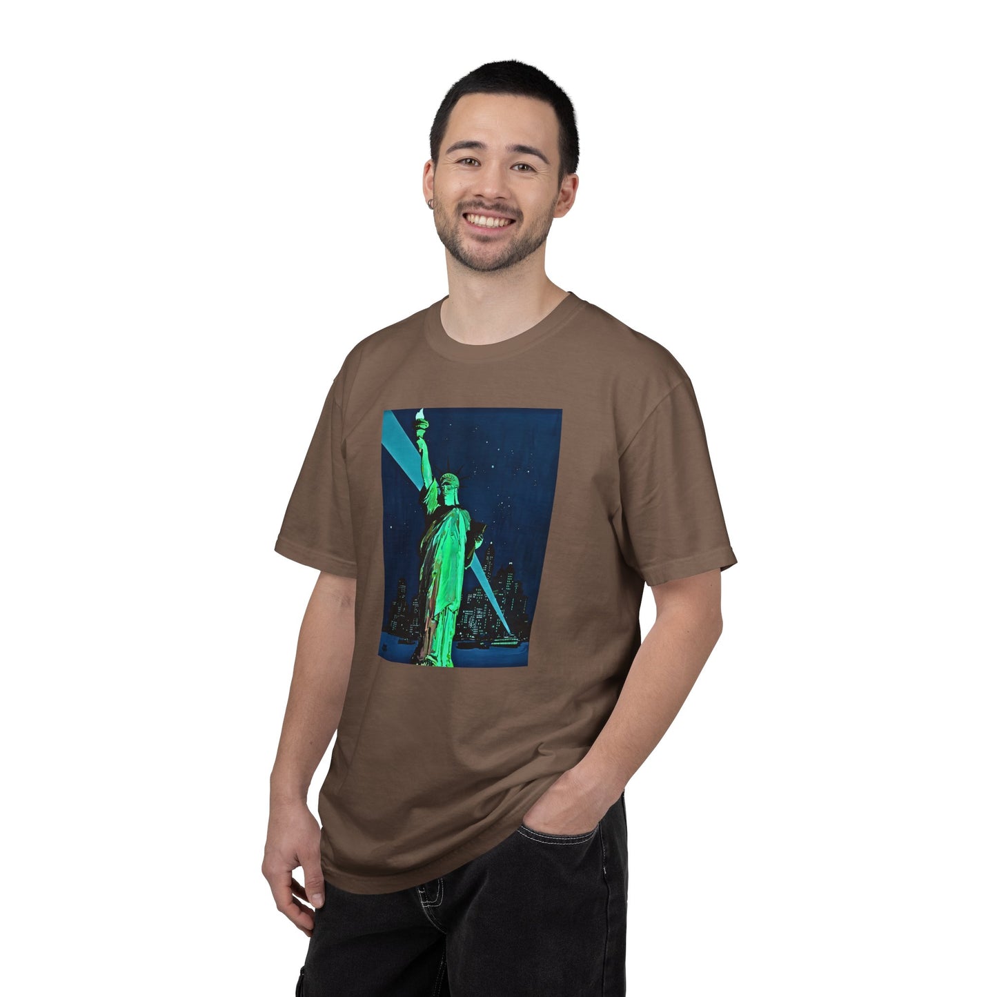 "Lady Liberty" Cool Tee | Stylish & comfortable with cool tee design for men & women.