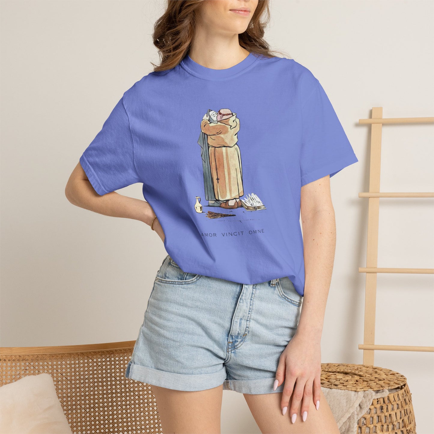 "Love Conquers All" tee | Stylish & comfortable with cool tee design for men & women.
