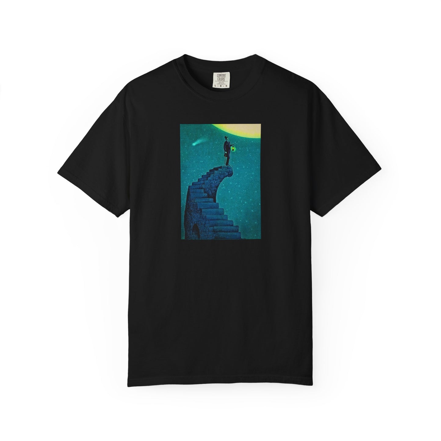"Stairway to the Moon" | Stylish & comfortable with cool tee design for men & women.