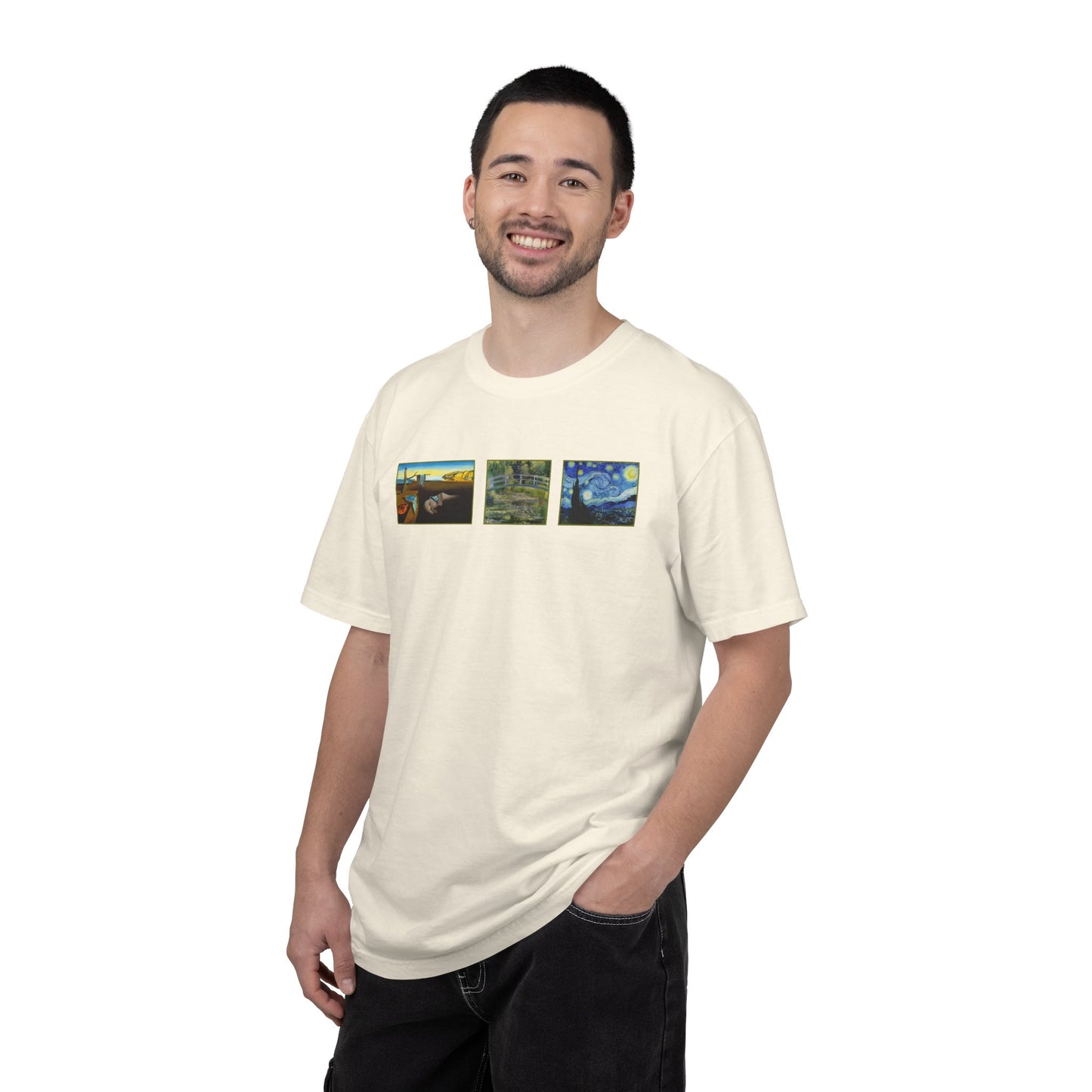 "Trio of Masters" Tee Design | Stylish & comfortable with cool tee design for men & women.
