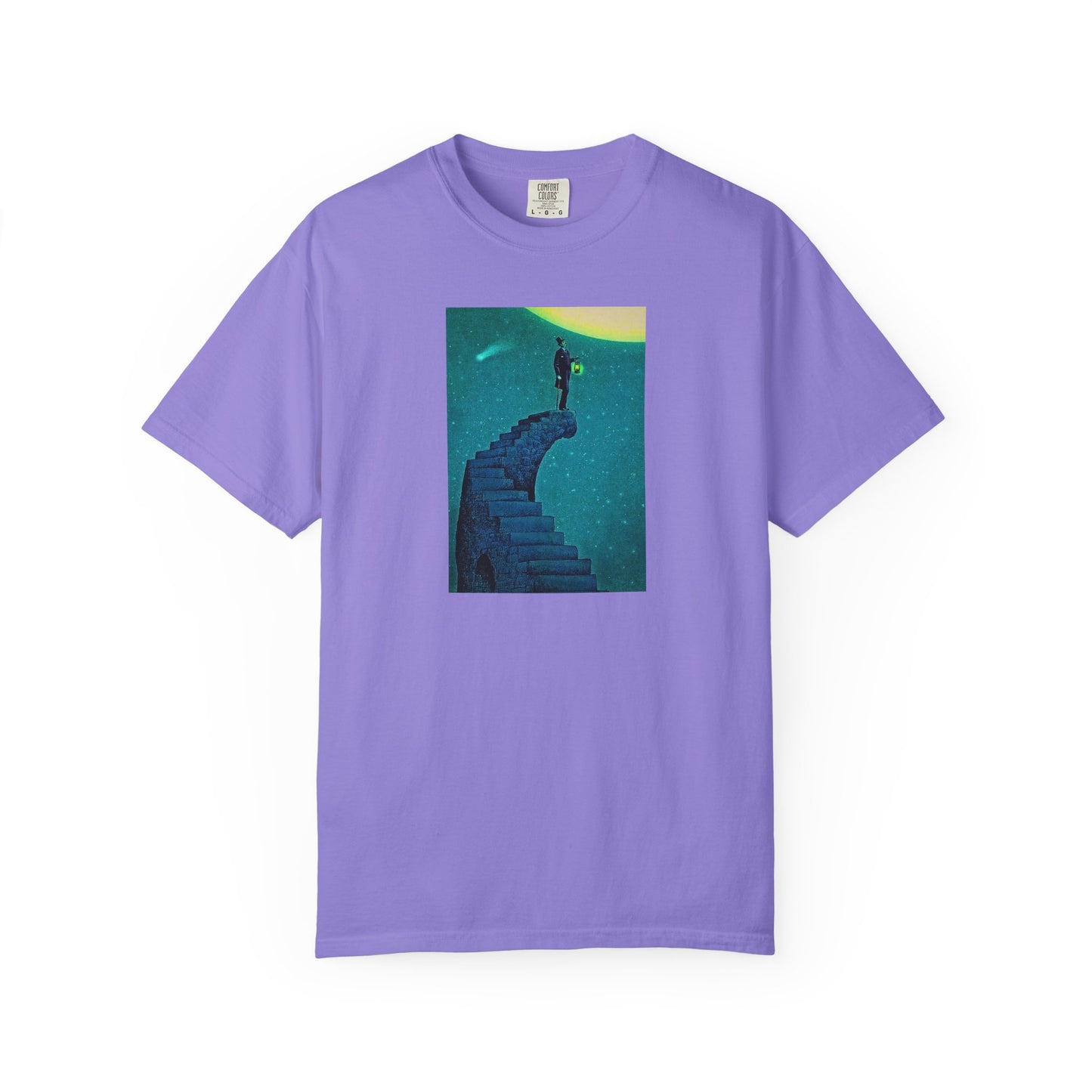 "Stairway to the Moon" | Stylish & comfortable with cool tee design for men & women.