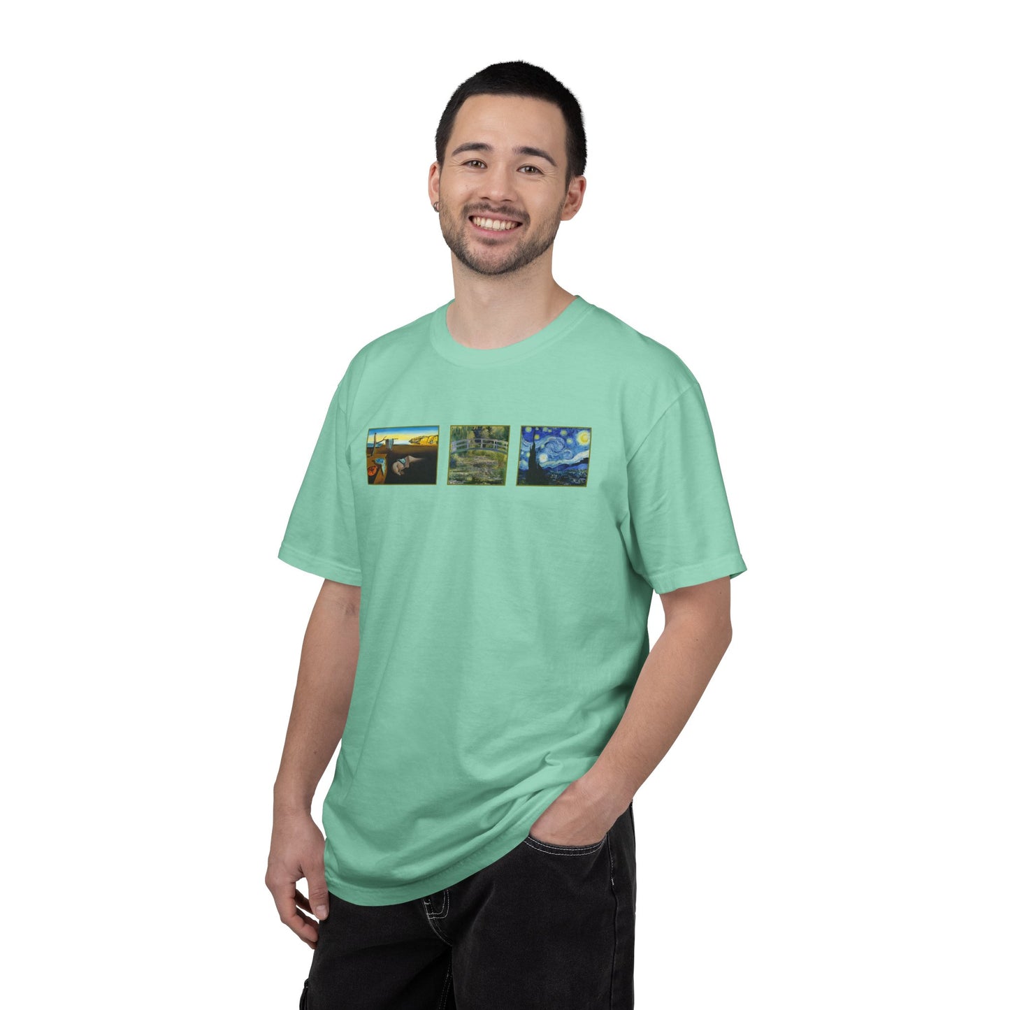 "Trio of Masters" Tee Design | Stylish & comfortable with cool tee design for men & women.