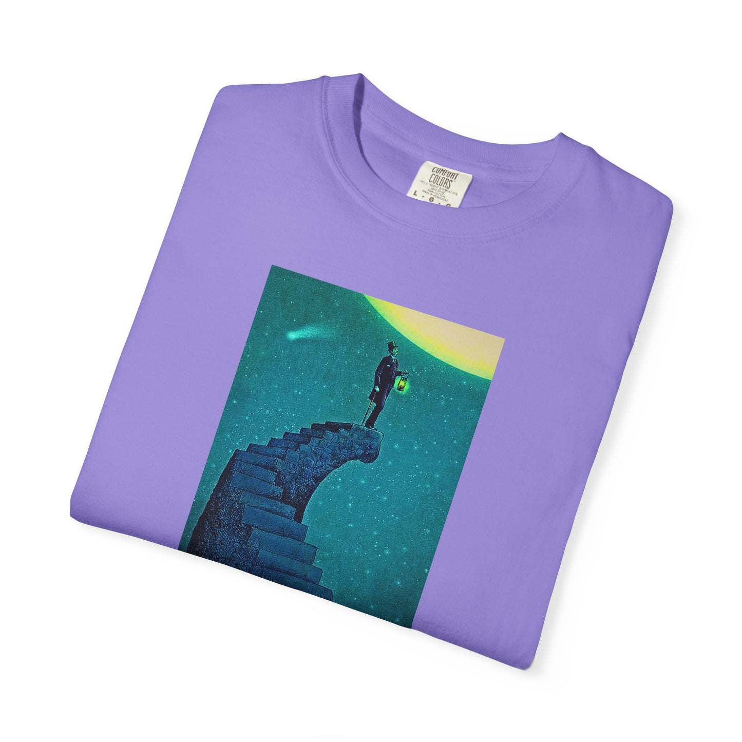 "Stairway to the Moon" | Stylish & comfortable with cool tee design for men & women.