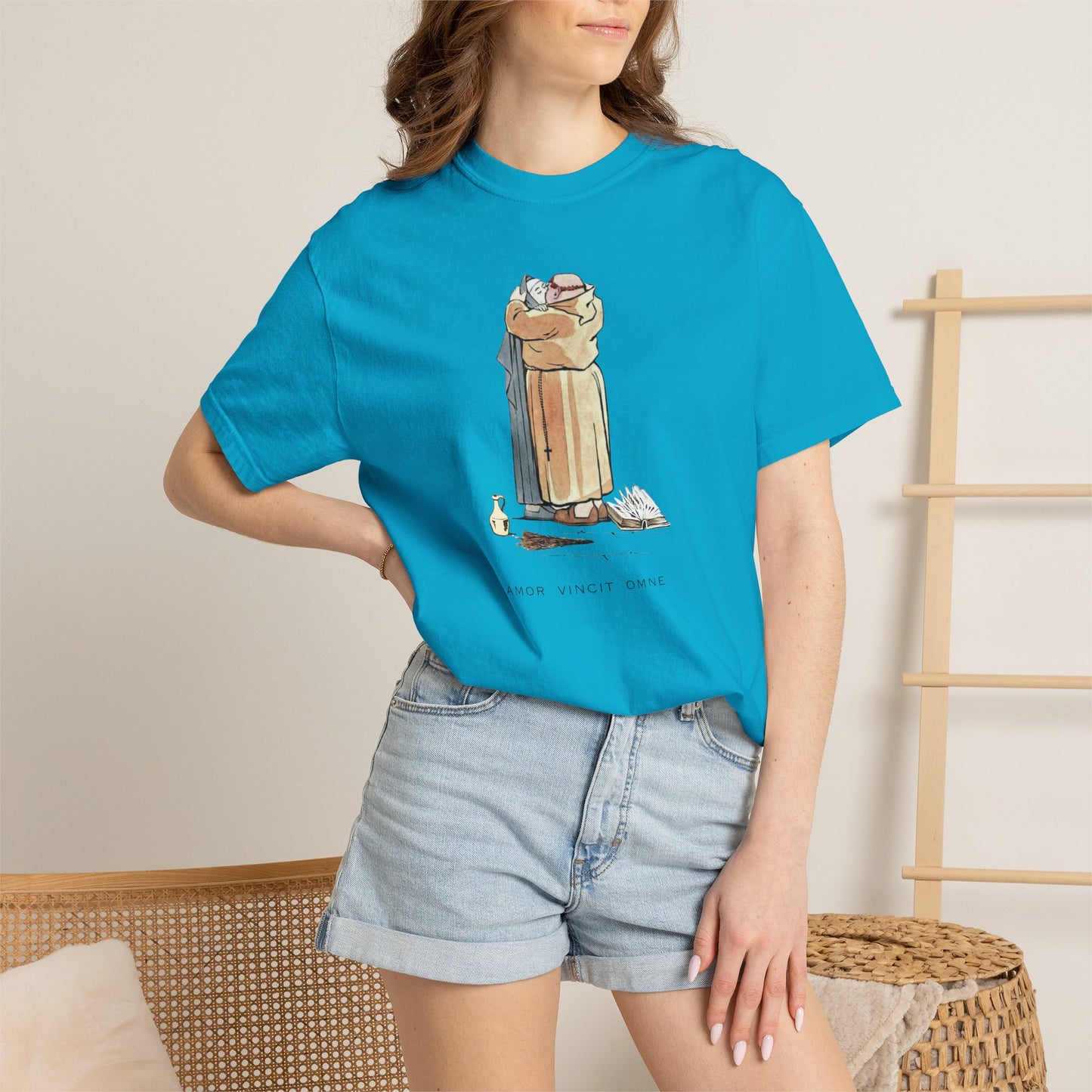 "Love Conquers All" tee | Stylish & comfortable with cool tee design for men & women.