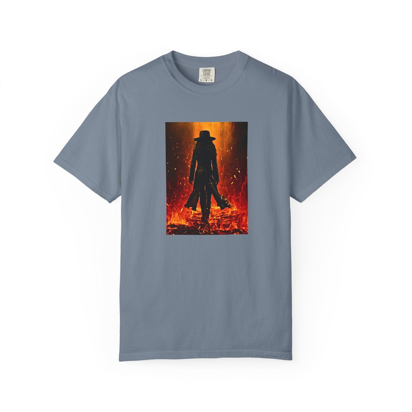 "Girl on Fire" Cool Tee | Stylish & comfortable with cool tee design for men & women.