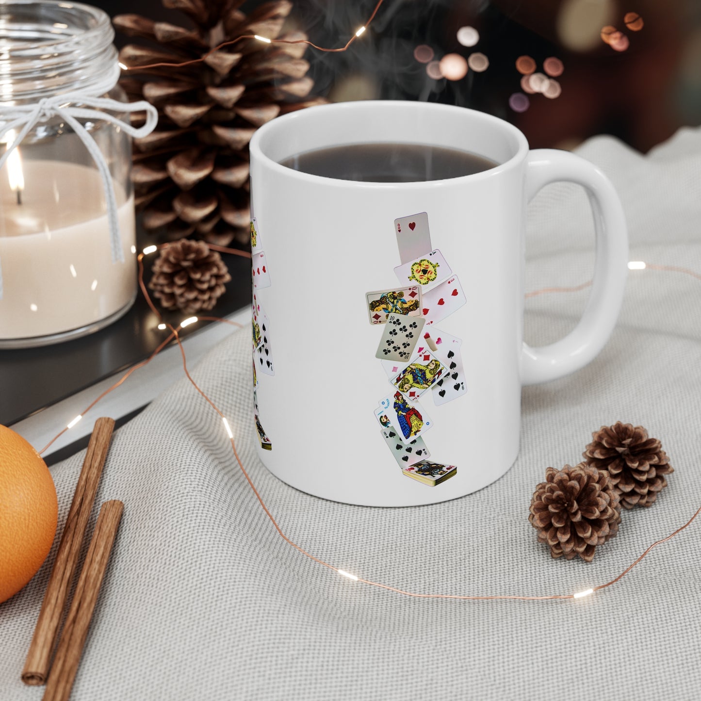 "Cards Anyone ?" | Mug Design