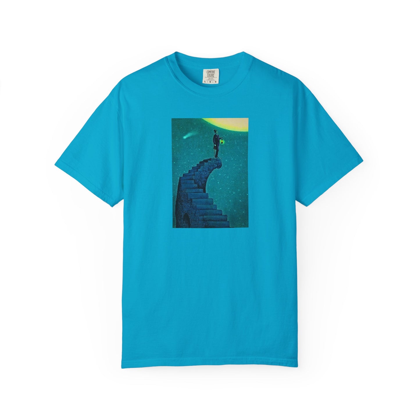"Stairway to the Moon" | Stylish & comfortable with cool tee design for men & women.