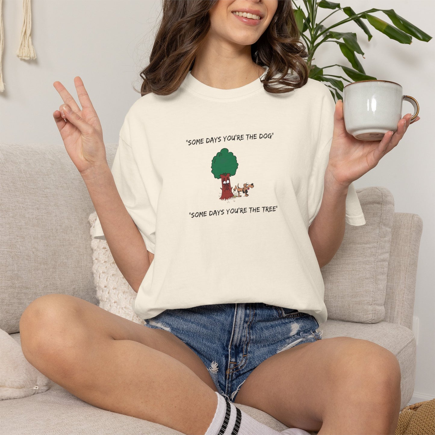 "Some Days" Light Tee  | Stylish & comfortable with cool tee design for men & women.