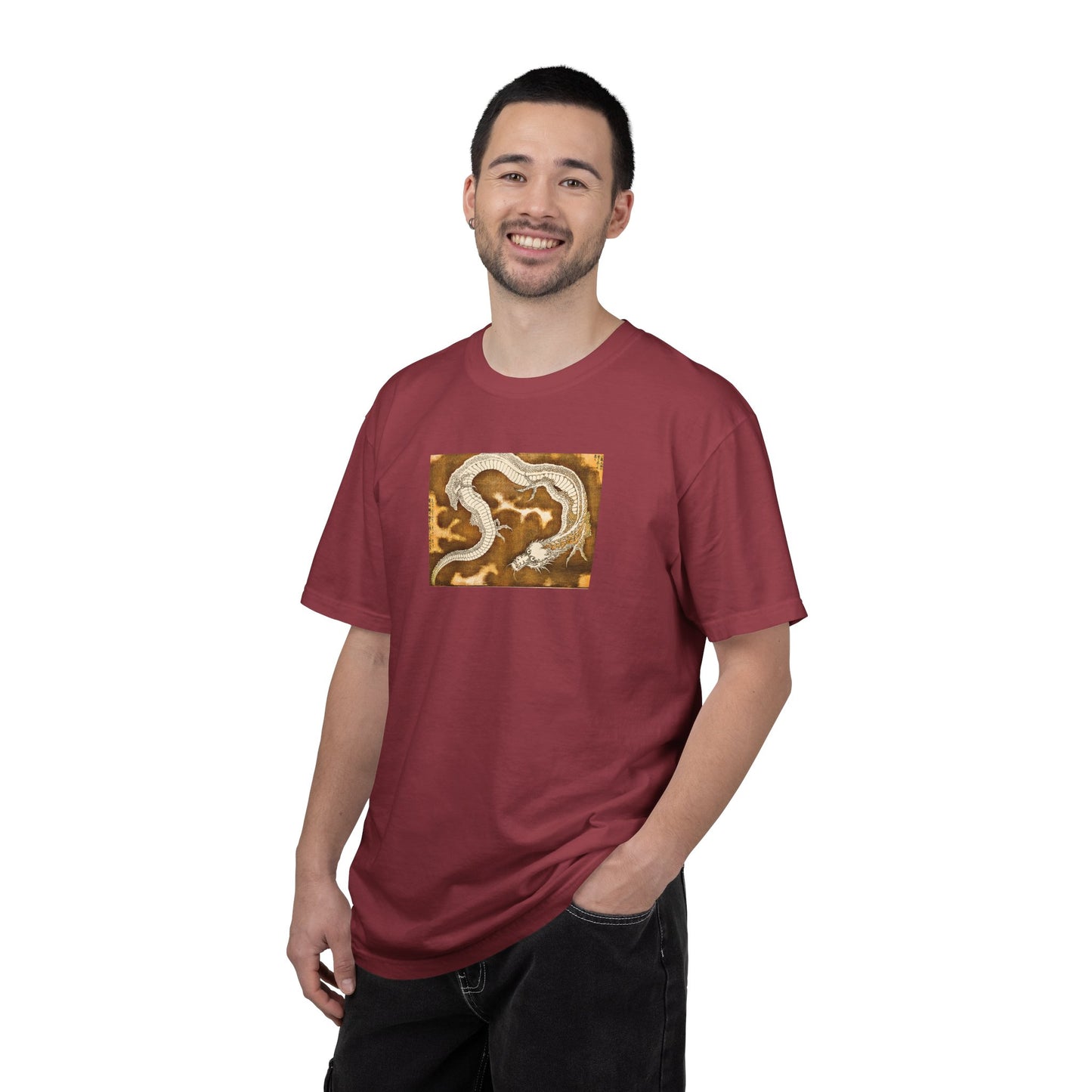 "Gold Dragon" tee | Stylish & comfortable with cool tee design for men & women.