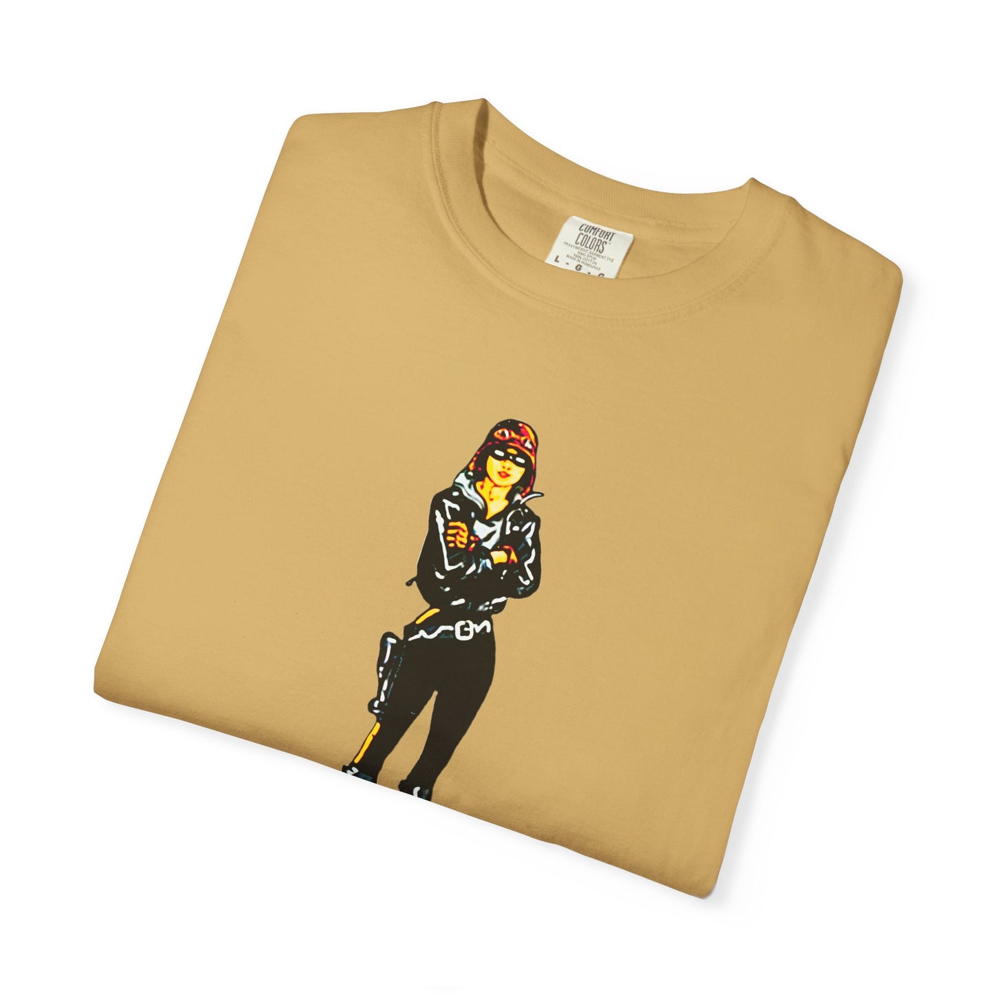 "Biker Girl Cop" Cool Tee Design | Stylish & comfortable with cool tee design for men & women.