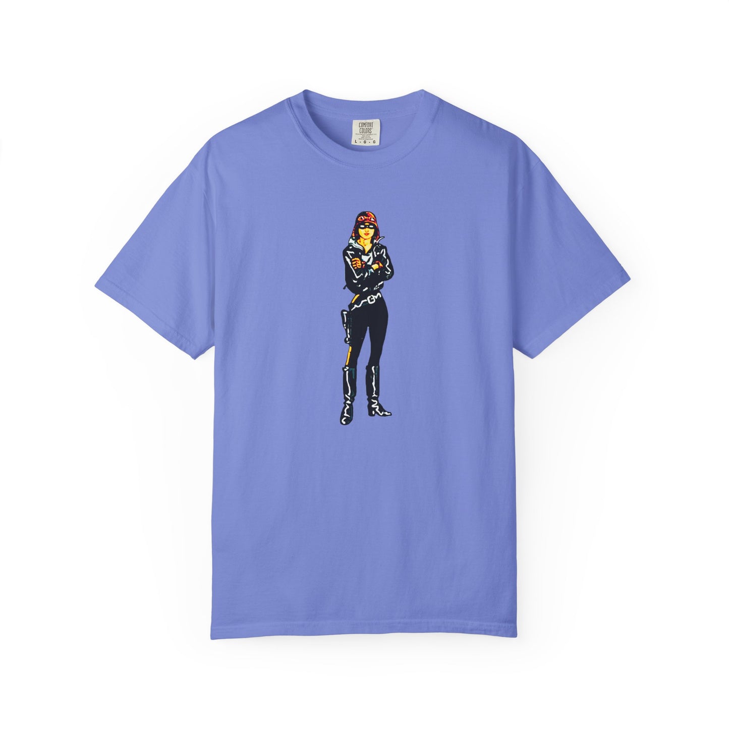 "Biker Girl Cop" Cool Tee Design | Stylish & comfortable with cool tee design for men & women.