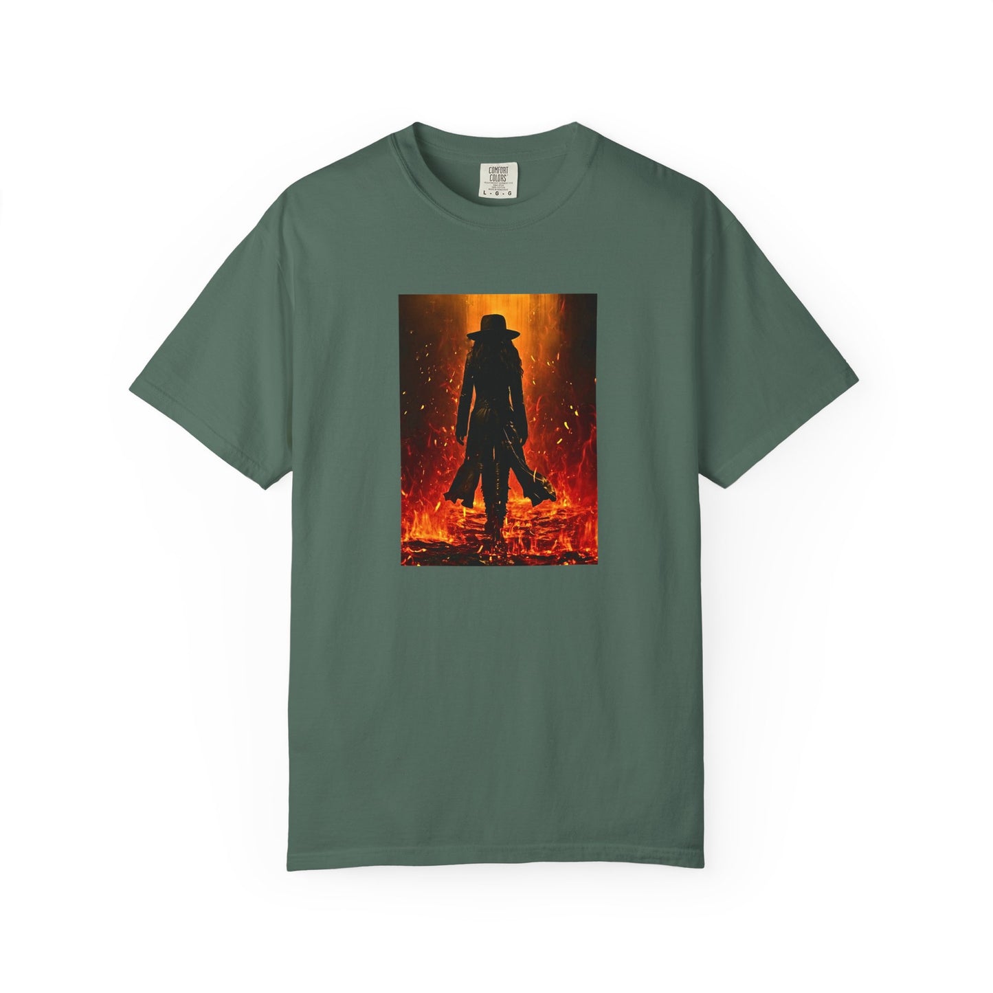 "Girl on Fire" Cool Tee | Stylish & comfortable with cool tee design for men & women.