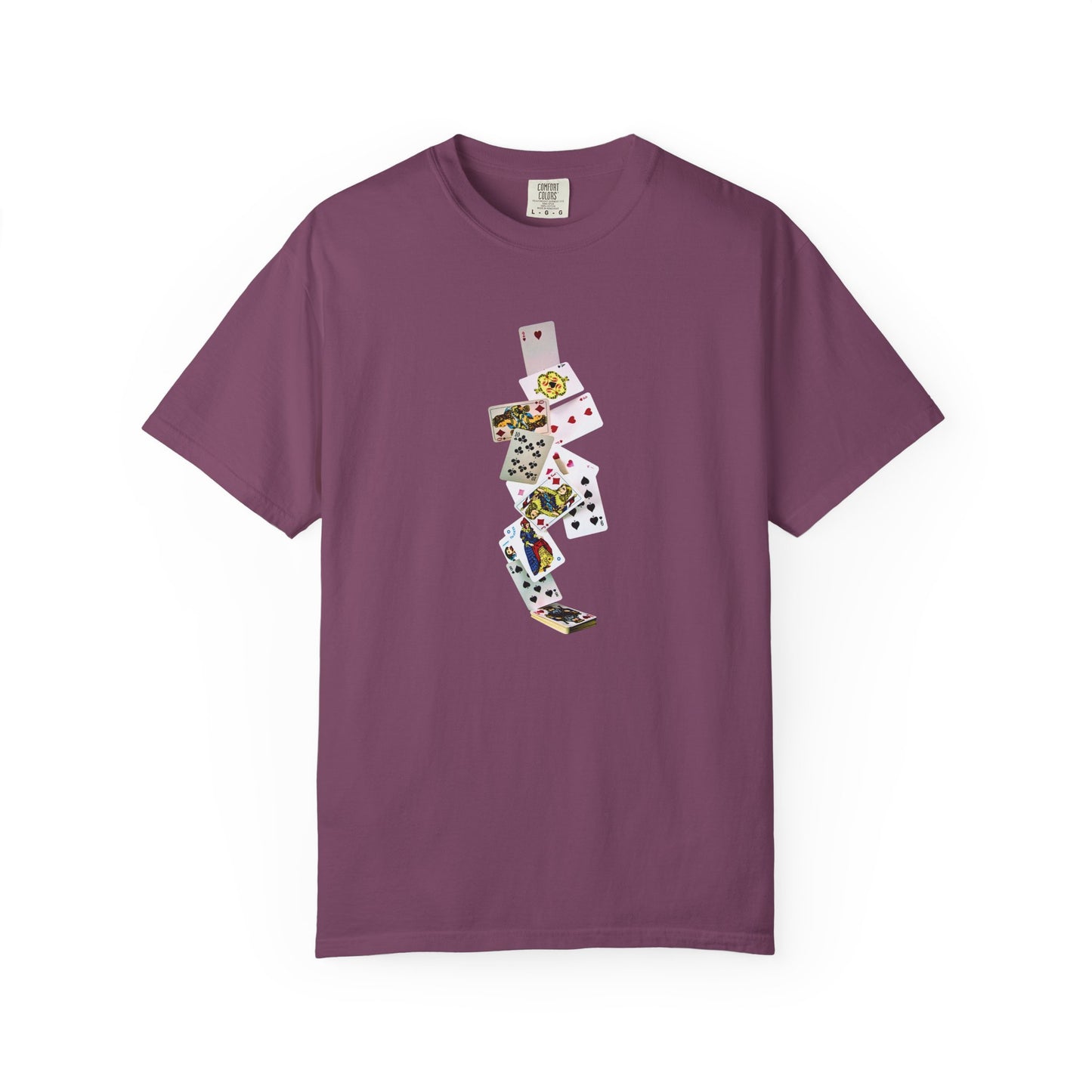 "Cards Anyone ?" Design on Tee | Stylish & comfortable with cool tee design for men & women.