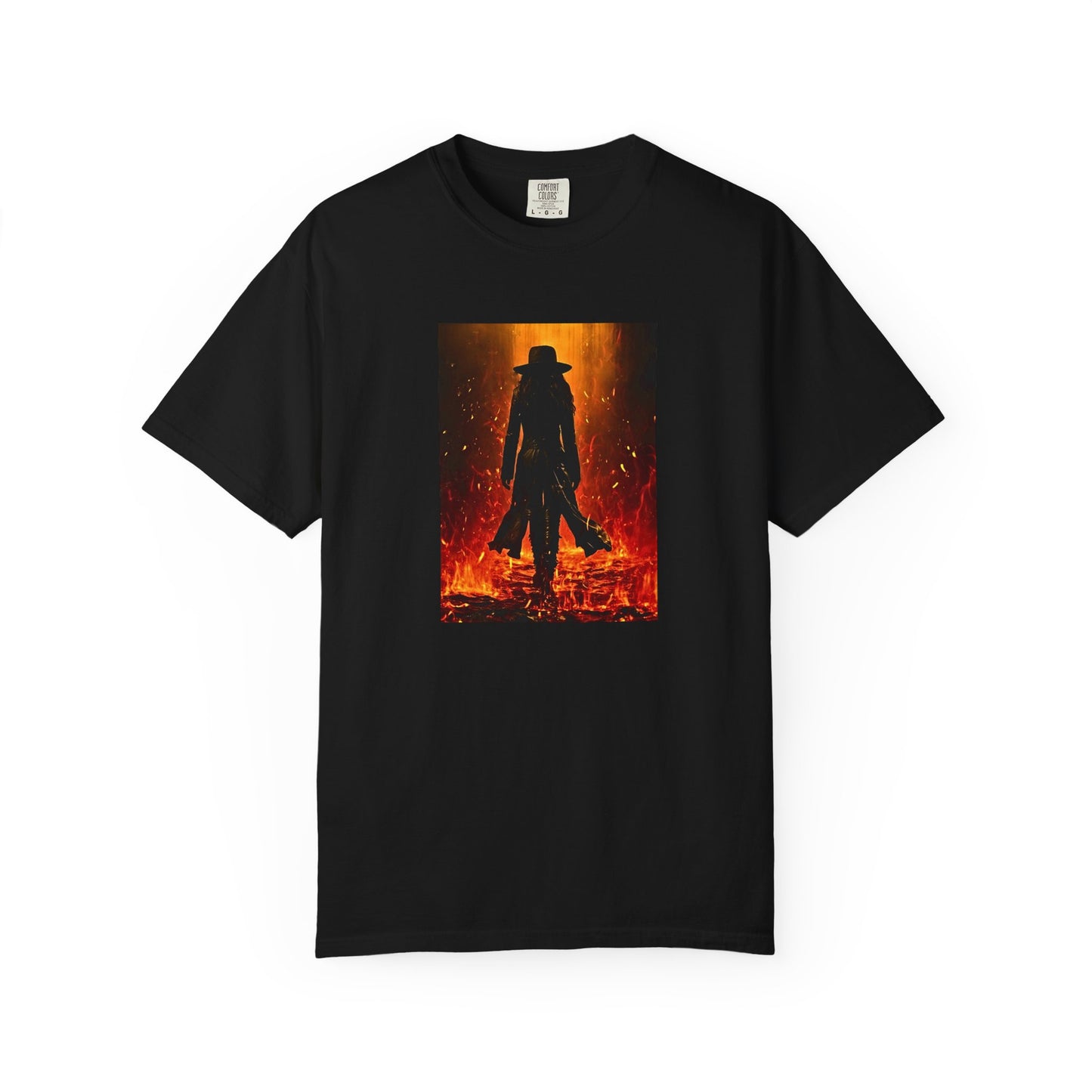 "Girl on Fire" Cool Tee | Stylish & comfortable with cool tee design for men & women.