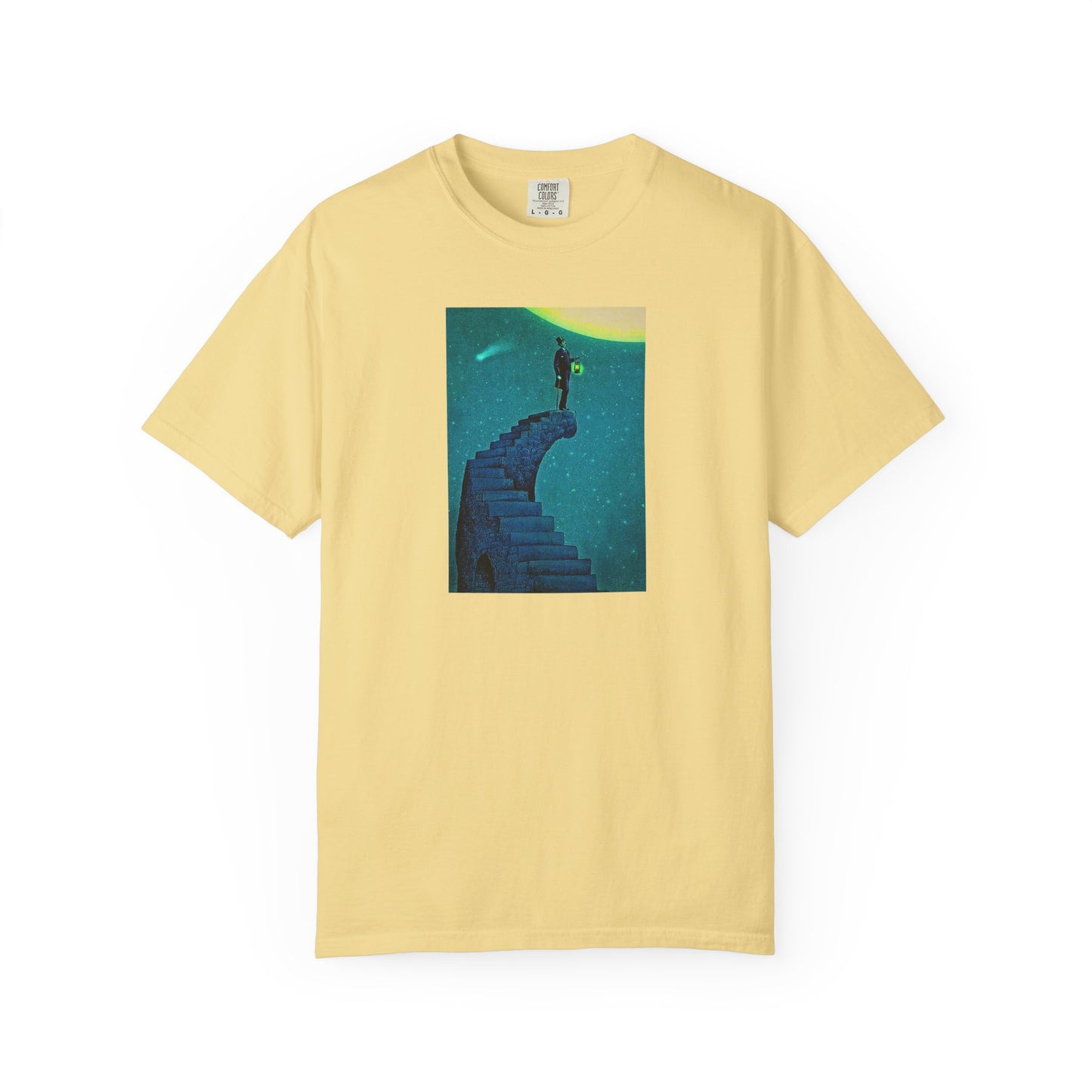 "Stairway to the Moon" | Stylish & comfortable with cool tee design for men & women.