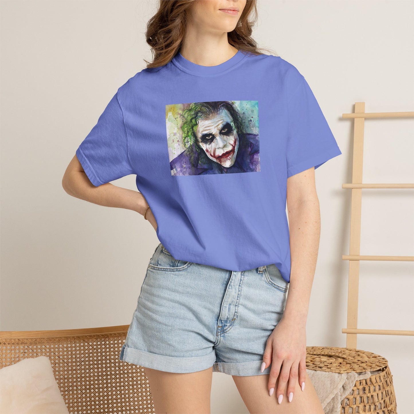 Heath's Joker  | Stylish & comfortable with cool tee design for men & women.