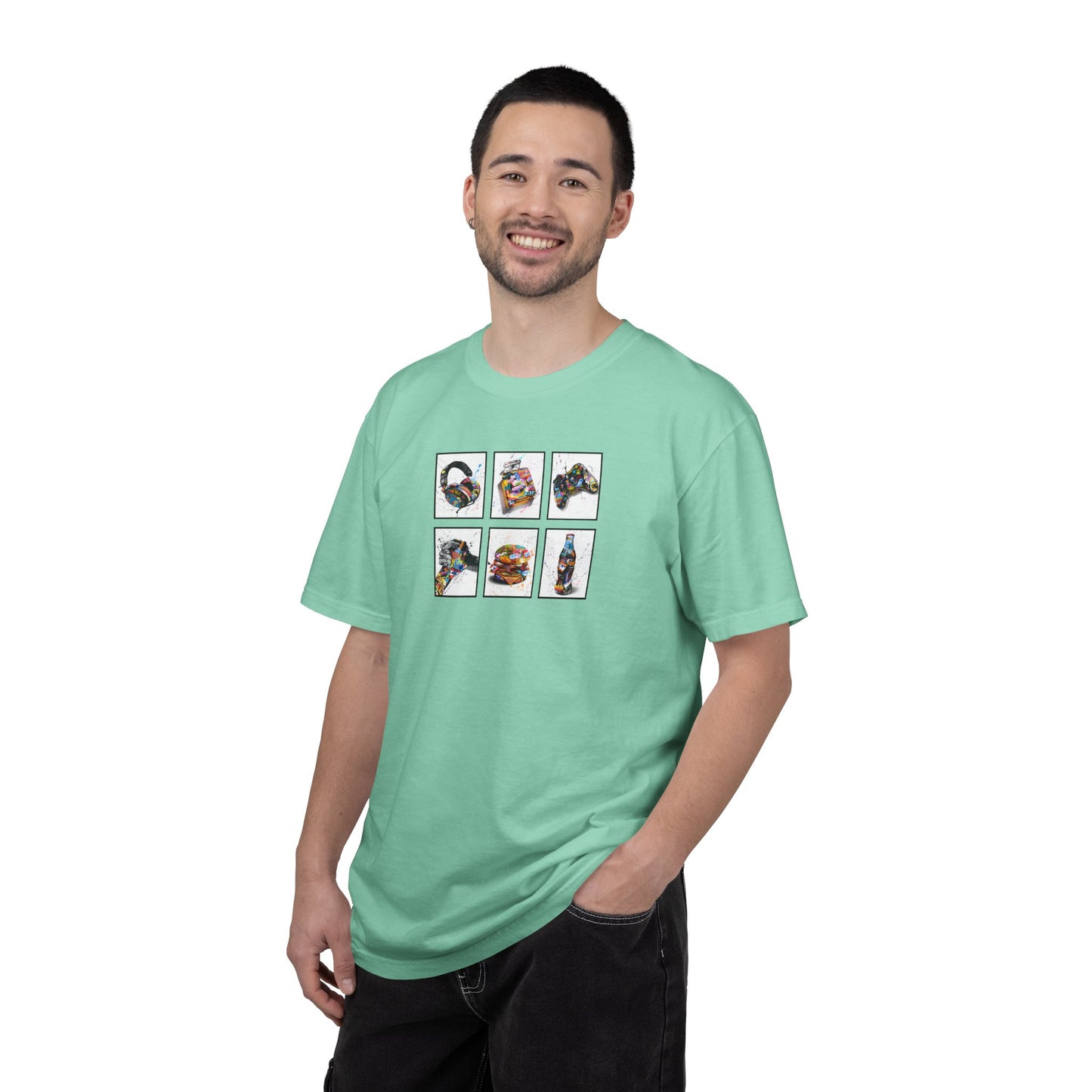 "Six Cool Things" tee | Stylish & comfortable cool t-shirt for men & women.